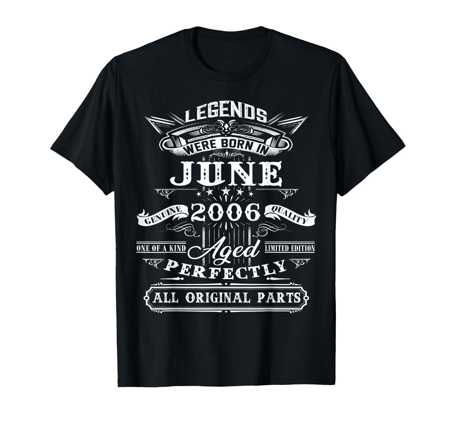20Th Birthday Gift Legend Born T-Shirt - Fun Novelty Design for Adults - T-Shirt, Sweatshirt, Hoodie