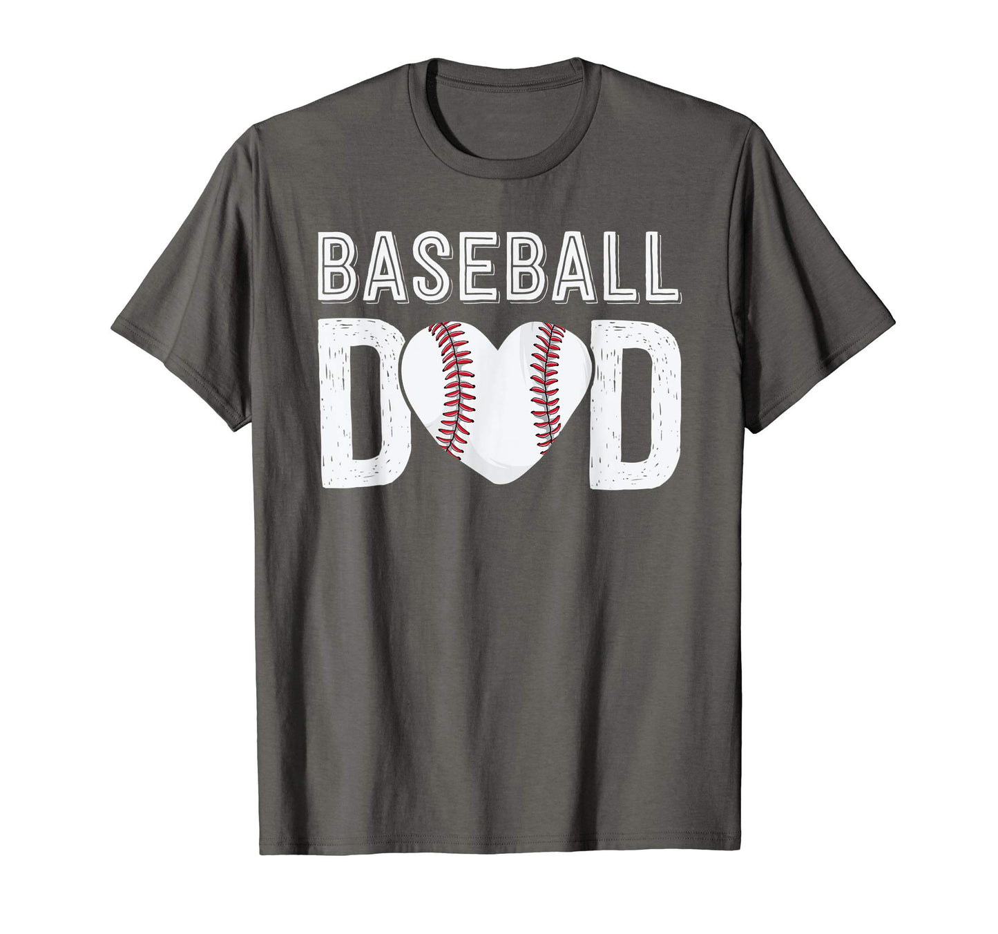 Baseball Dad Papa Fathers Day Gift Him T-Shirt - Graphic Print Men Women - T-Shirt, Sweatshirt, Hoodie