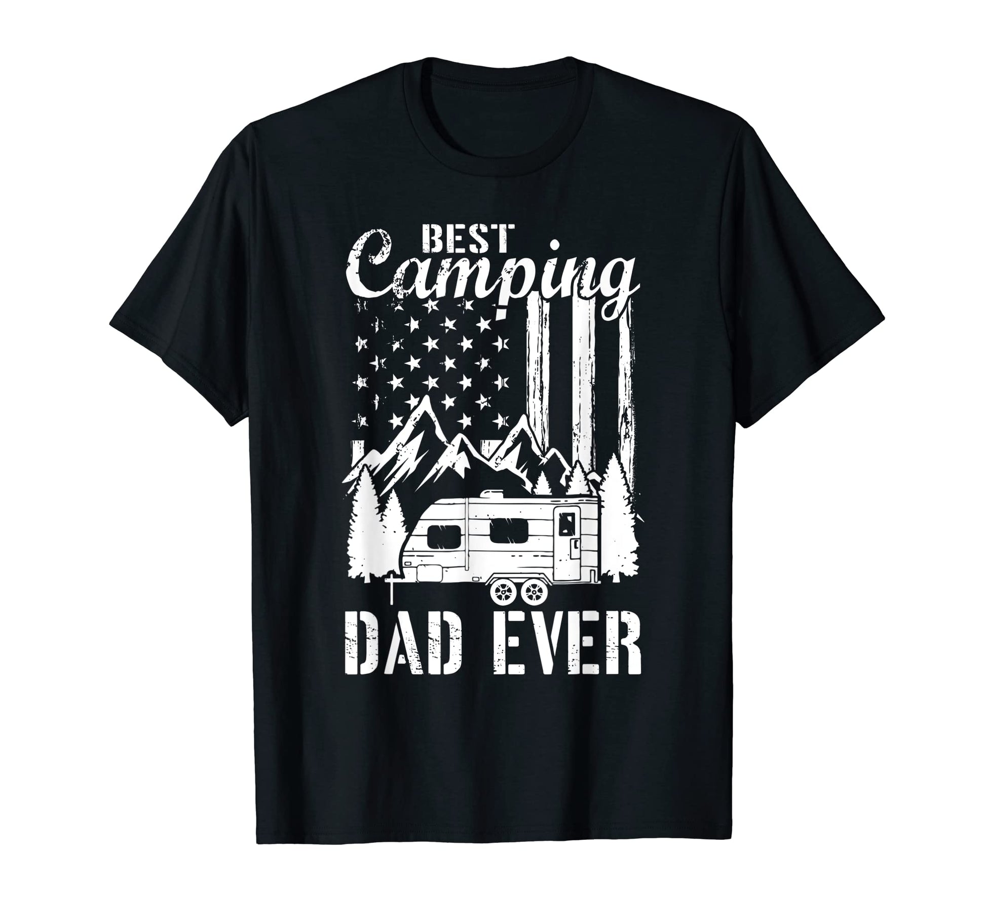 Best Camping Dad Ever Camping Lover T-Shirt - Graphic Print Men Women - T-Shirt, Sweatshirt, Hoodie