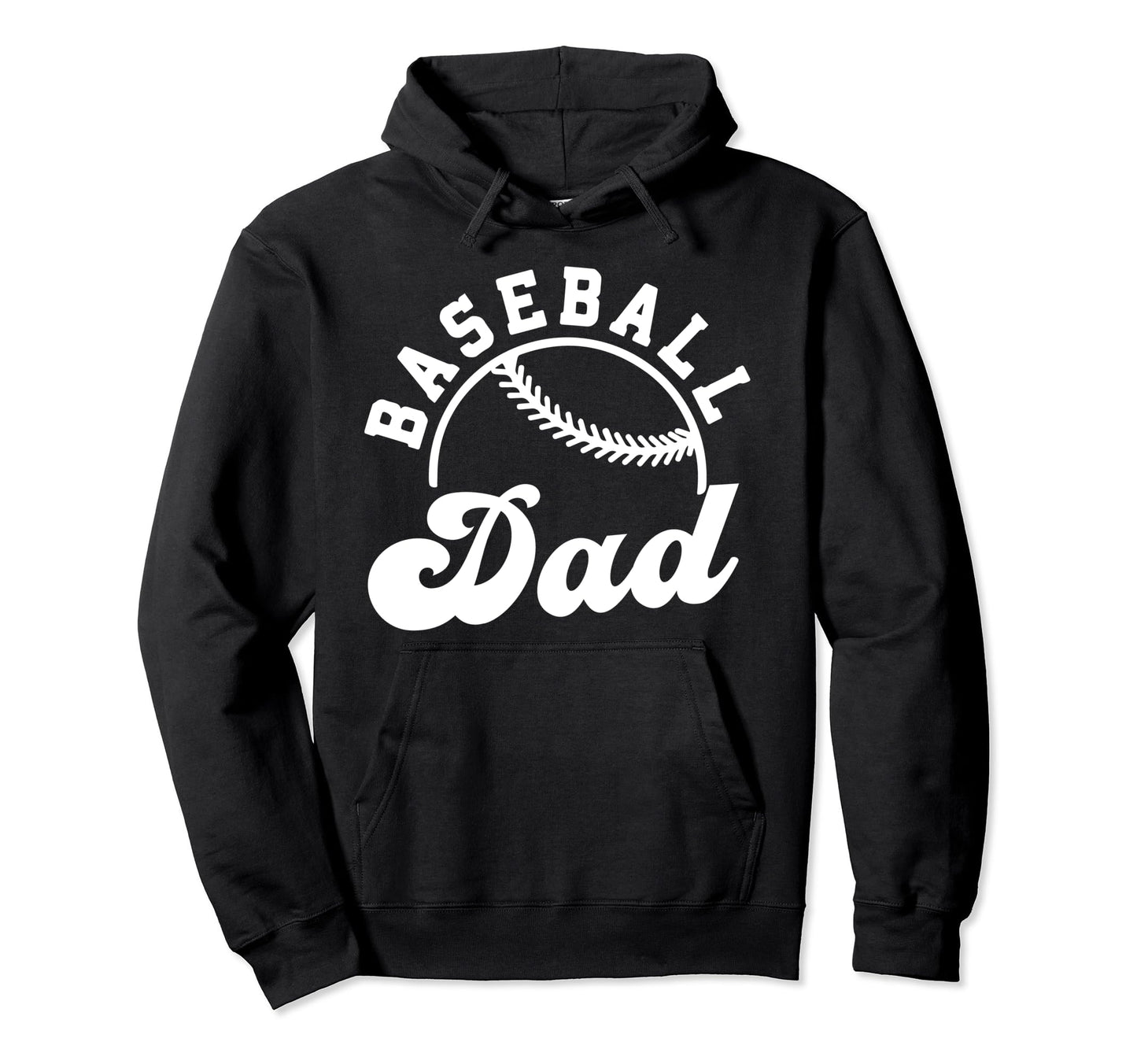 Baseball Dad Matching Baseball Team Hoodie - Casual Everyday Wear Unisex - T-Shirt, Sweatshirt, Hoodie