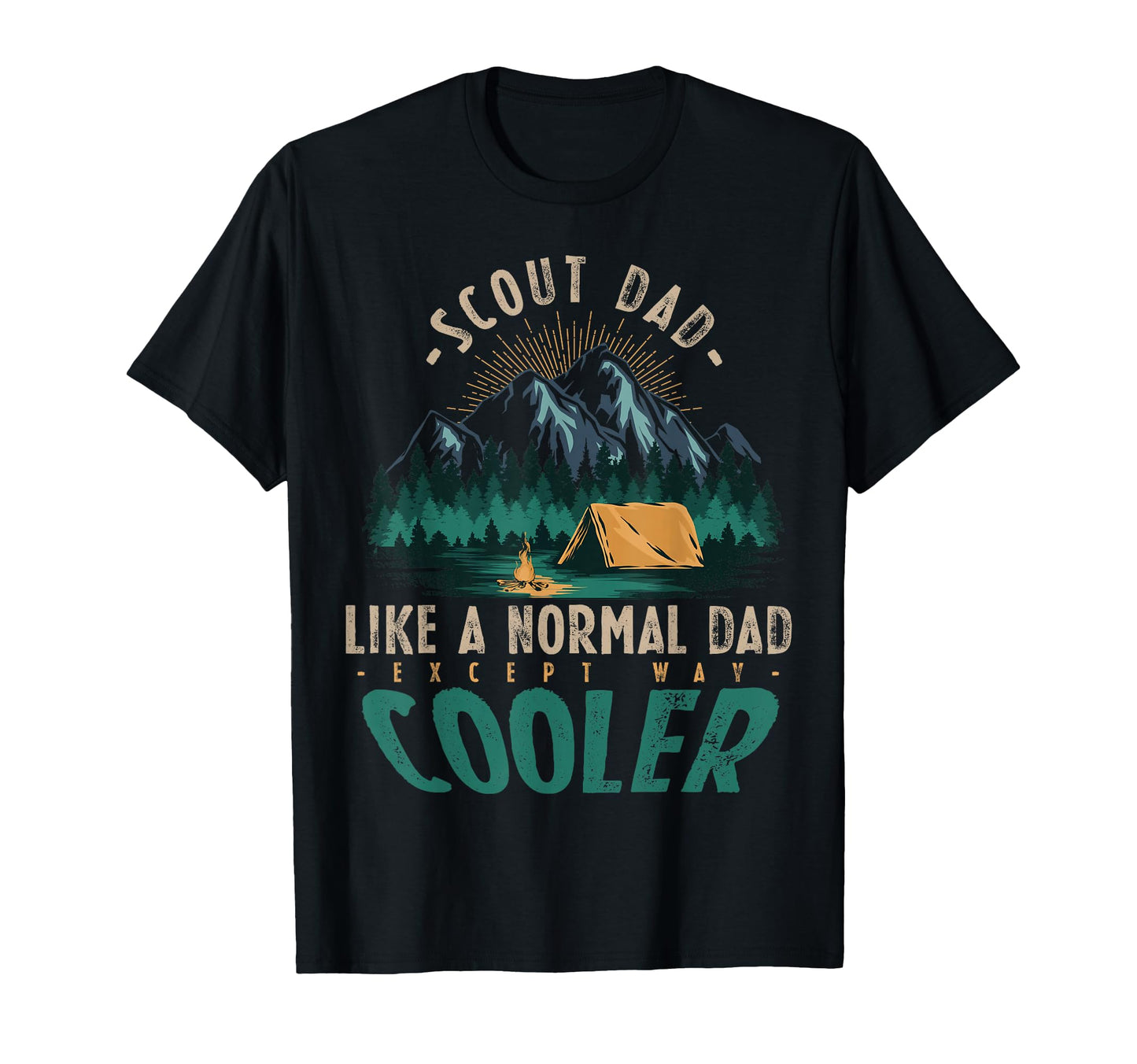 Scout Dad Fathers Day Scouting Scout T-Shirt - Aesthetic Graphic Men Women - T-Shirt, Sweatshirt, Hoodie