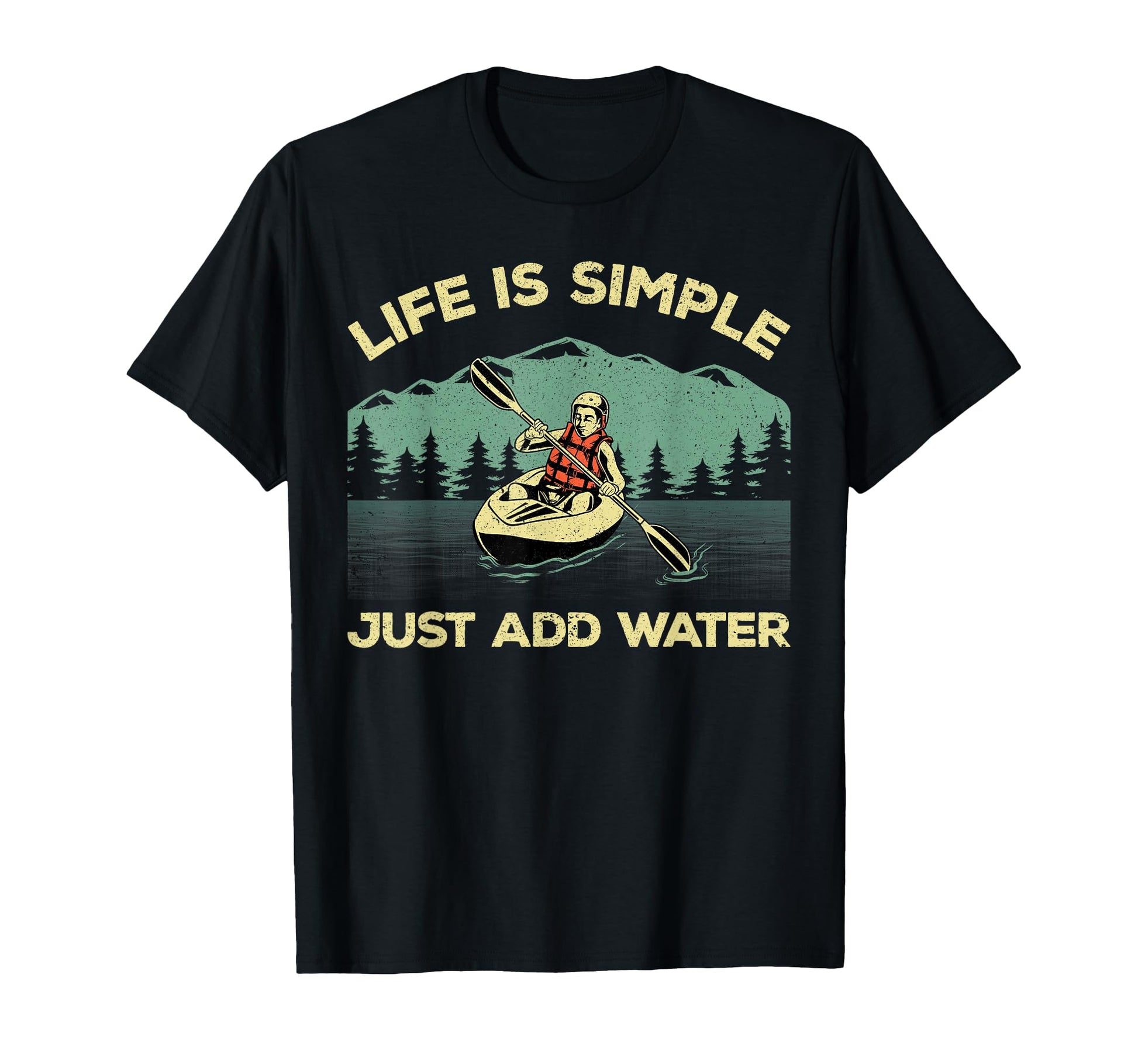 Funny Kayaking Paddling Canoeing Lover T-Shirt - Unique Graphic Unisex - T-Shirt, Sweatshirt, Hoodie