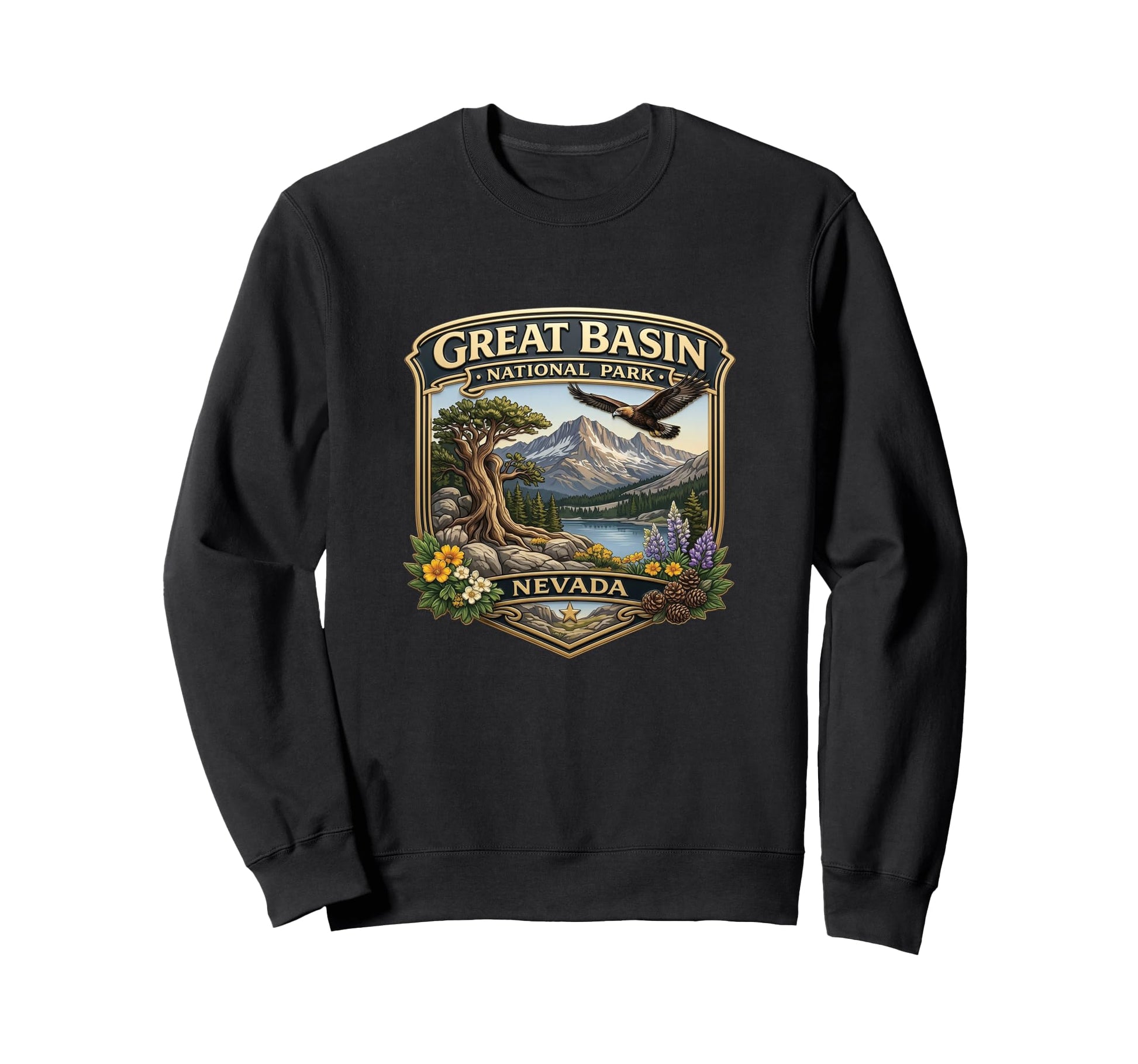 Great Basin National Park Nevada Sweatshirt - Trendy Graphic Unisex - T-Shirt, Sweatshirt, Hoodie