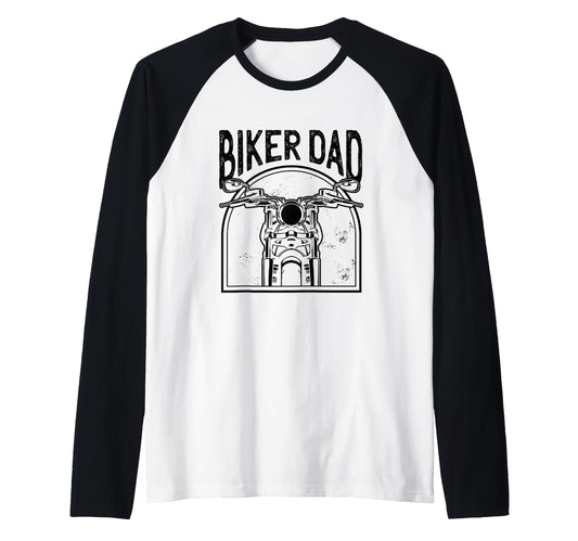 Biker Dad Motorcycle Birthday T-Shirt - Novelty Apparel for Adults - T-Shirt, Sweatshirt, Hoodie