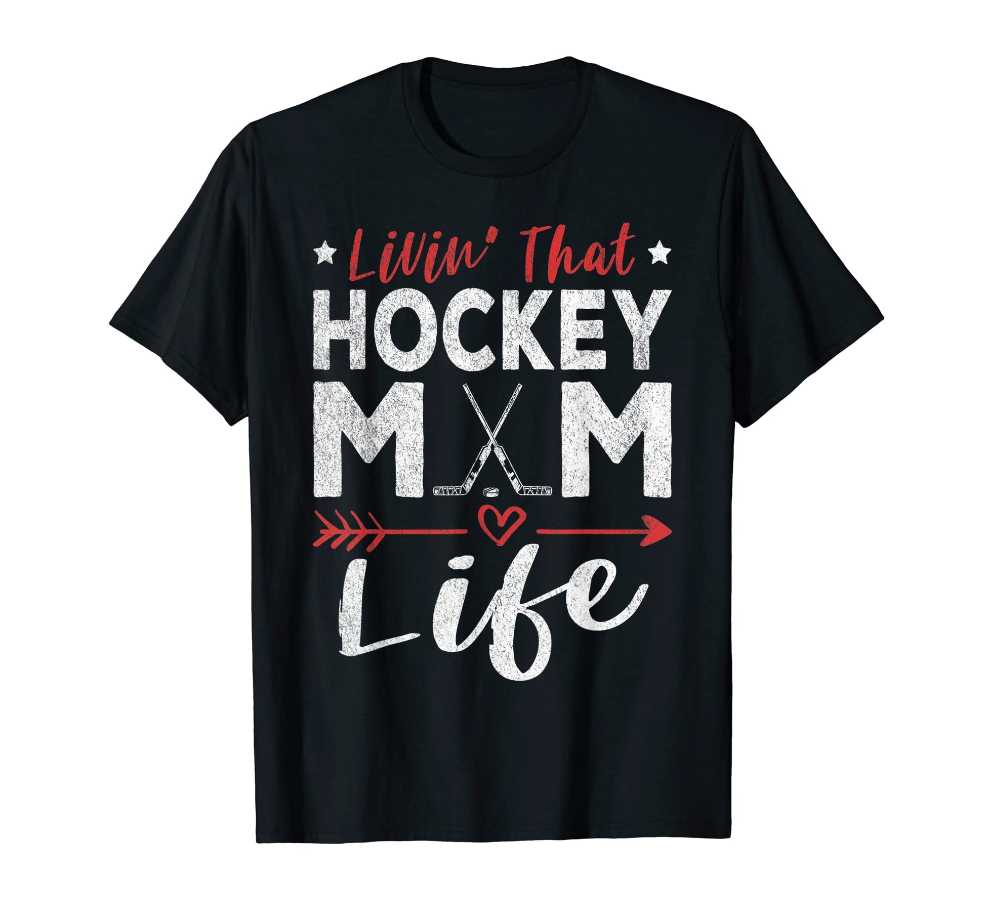 Funny Ice Hockey Mom Hockey Player Hockey T-Shirt - Unique Graphic Unisex - T-Shirt, Sweatshirt, Hoodie