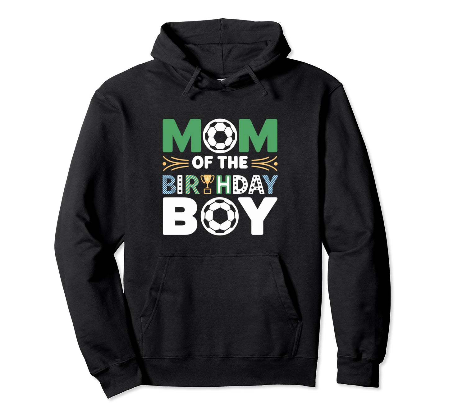 Mom And Dad Birthday Soccer Family Hoodie - Minimalist Print Men Women - T-Shirt, Sweatshirt, Hoodie