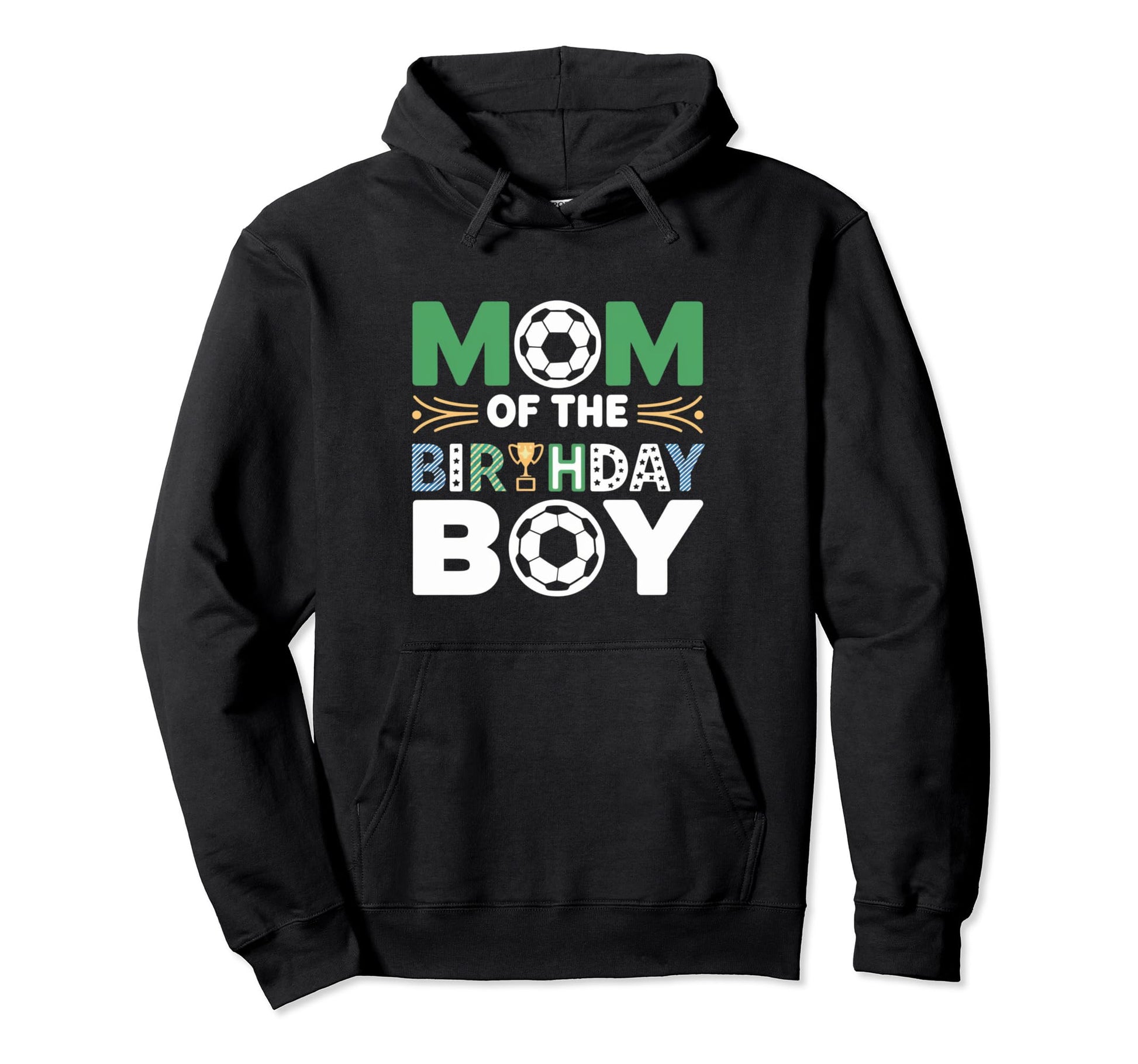 Mom And Dad Birthday Soccer Family Hoodie - Minimalist Print Men Women - T-Shirt, Sweatshirt, Hoodie
