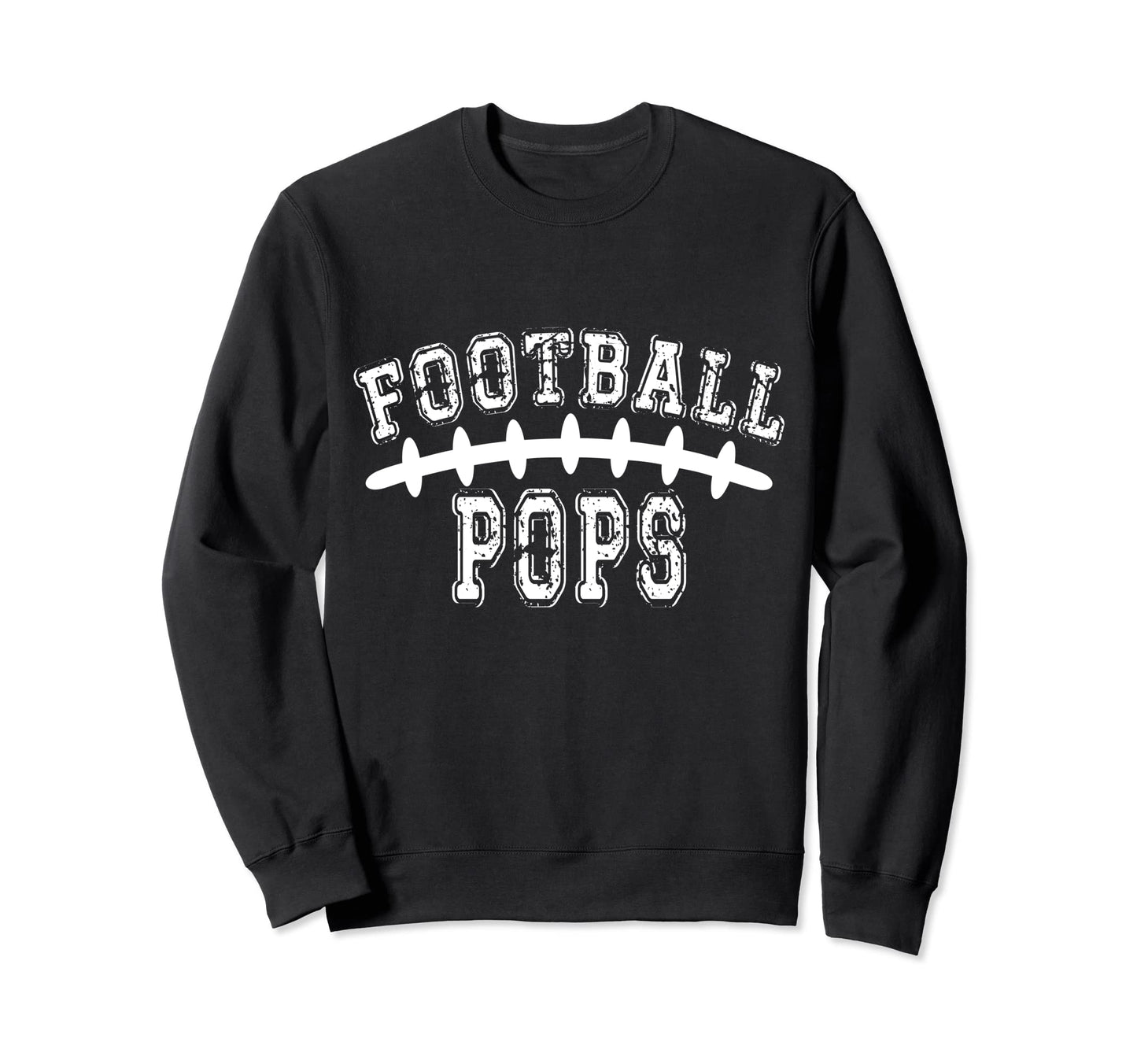 Mens Football Pops Laces Sweatshirt - Casual Everyday Wear for Adults - T-Shirt, Sweatshirt, Hoodie