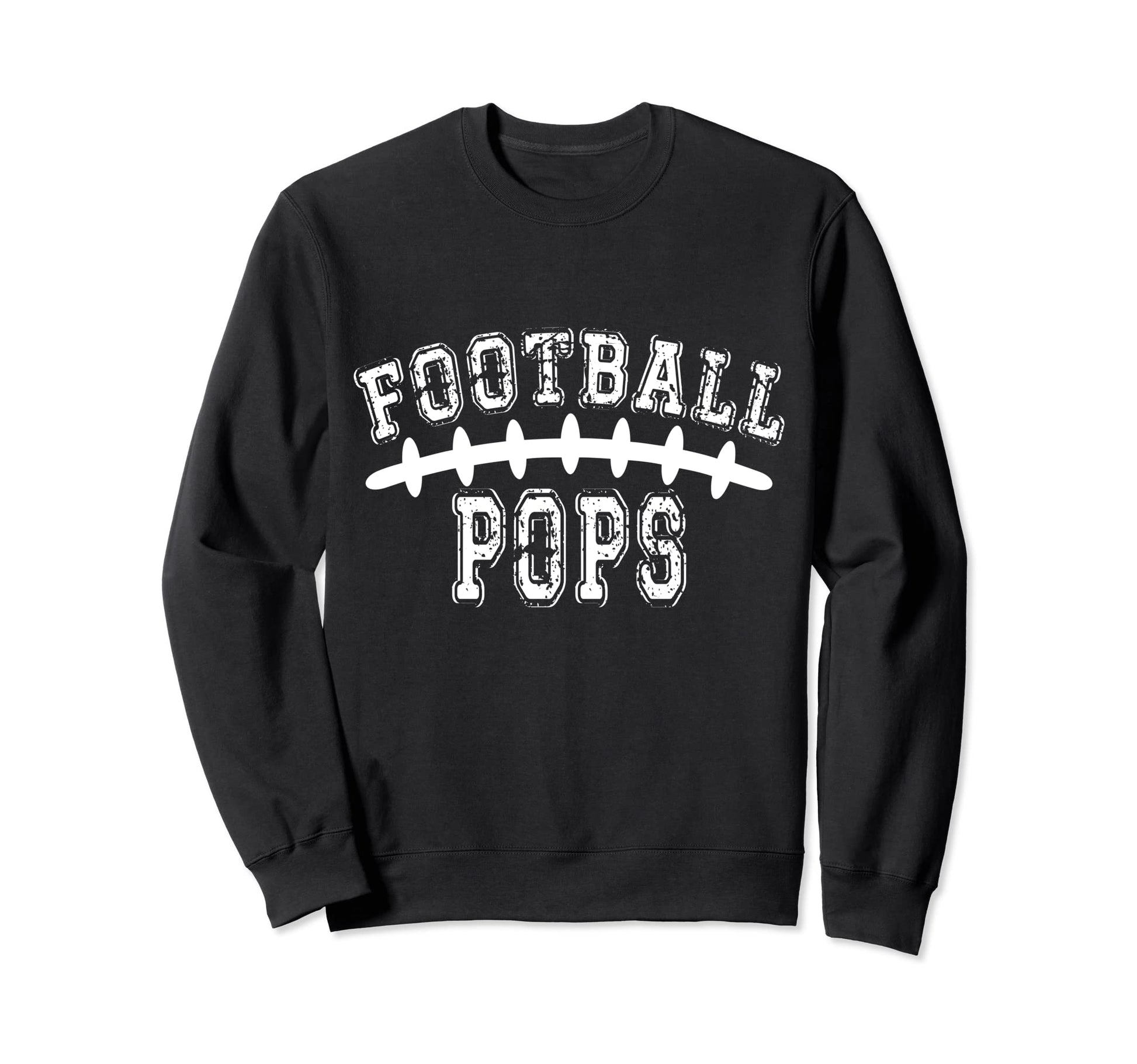 Mens Football Pops Laces Sweatshirt - Casual Everyday Wear for Adults - T-Shirt, Sweatshirt, Hoodie