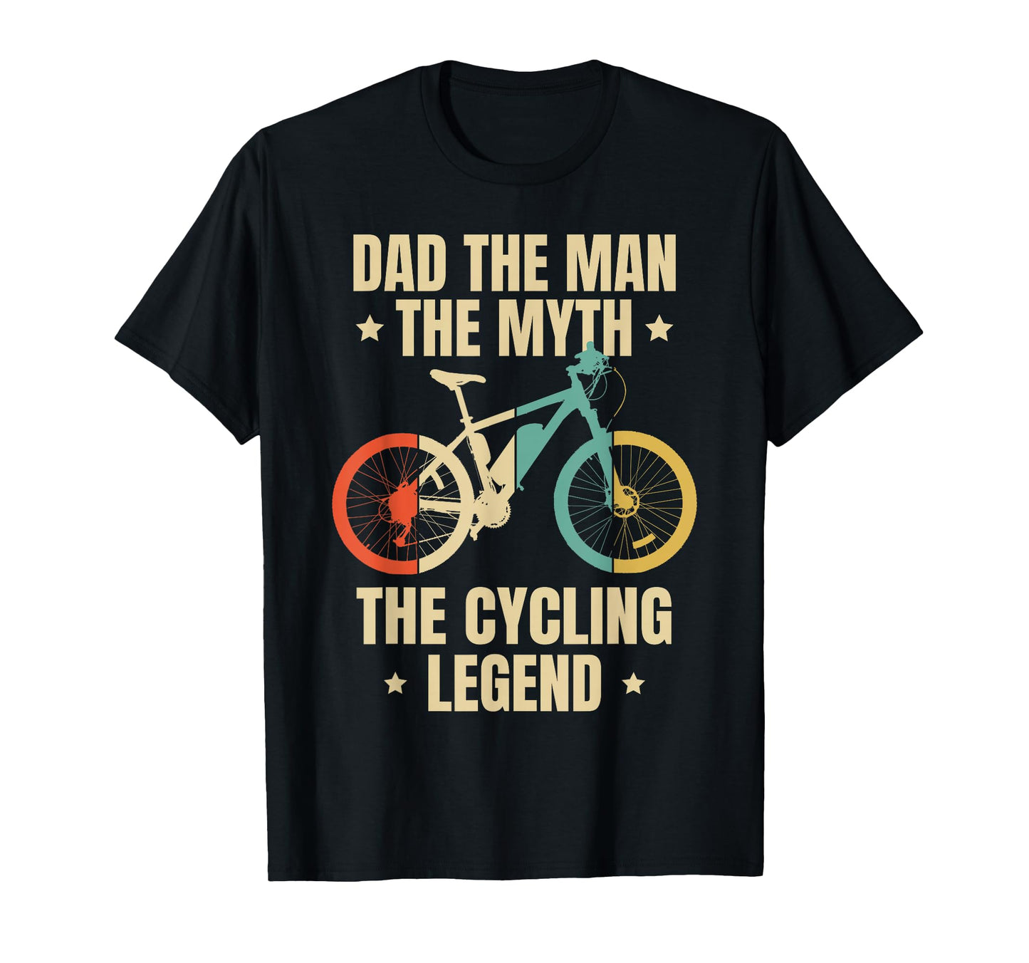 Dad Myth Cycling Legend Biker Fathers T-Shirt - Novelty Apparel Men Women - T-Shirt, Sweatshirt, Hoodie