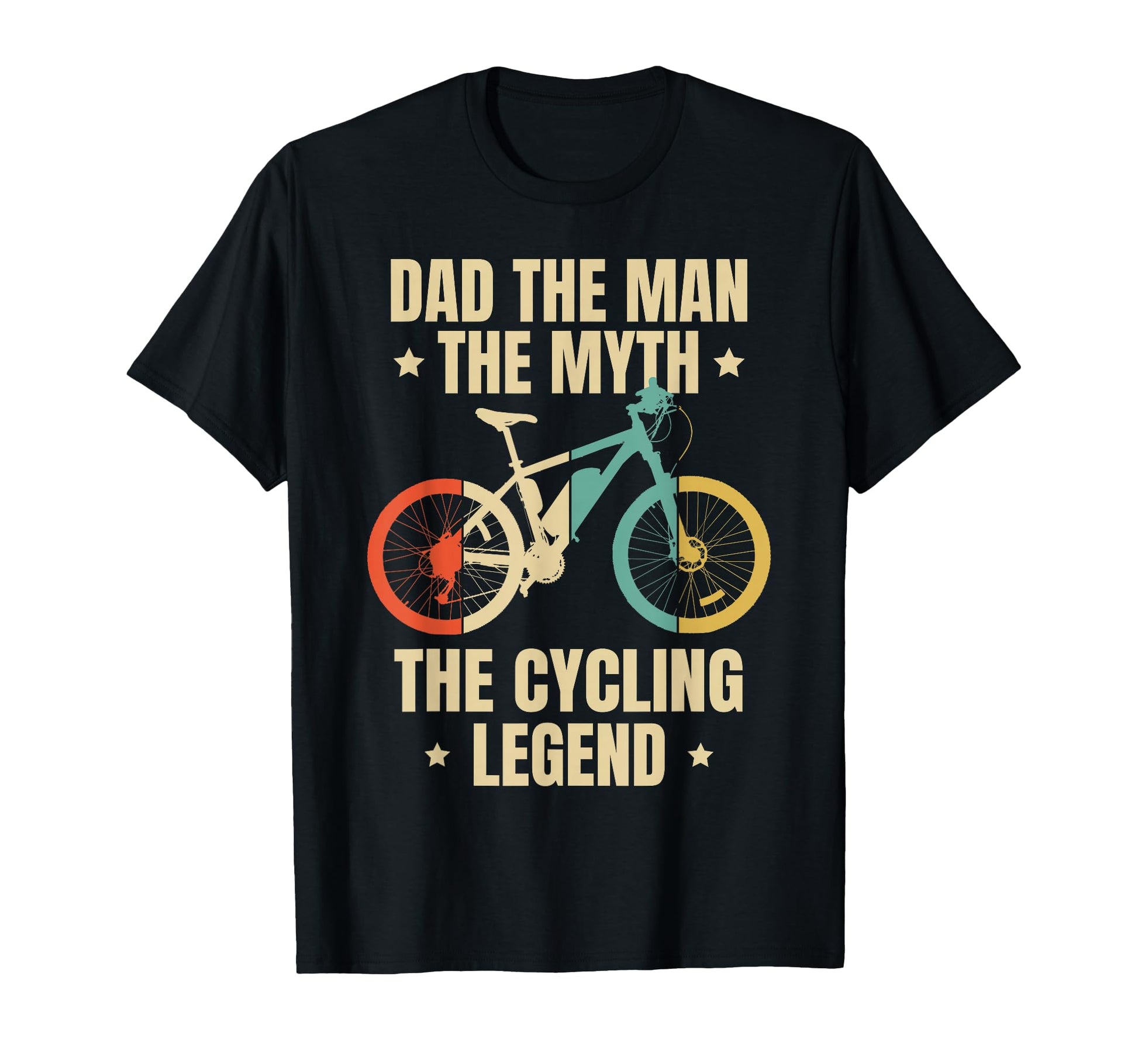 Dad Myth Cycling Legend Biker Fathers T-Shirt - Novelty Apparel Men Women - T-Shirt, Sweatshirt, Hoodie