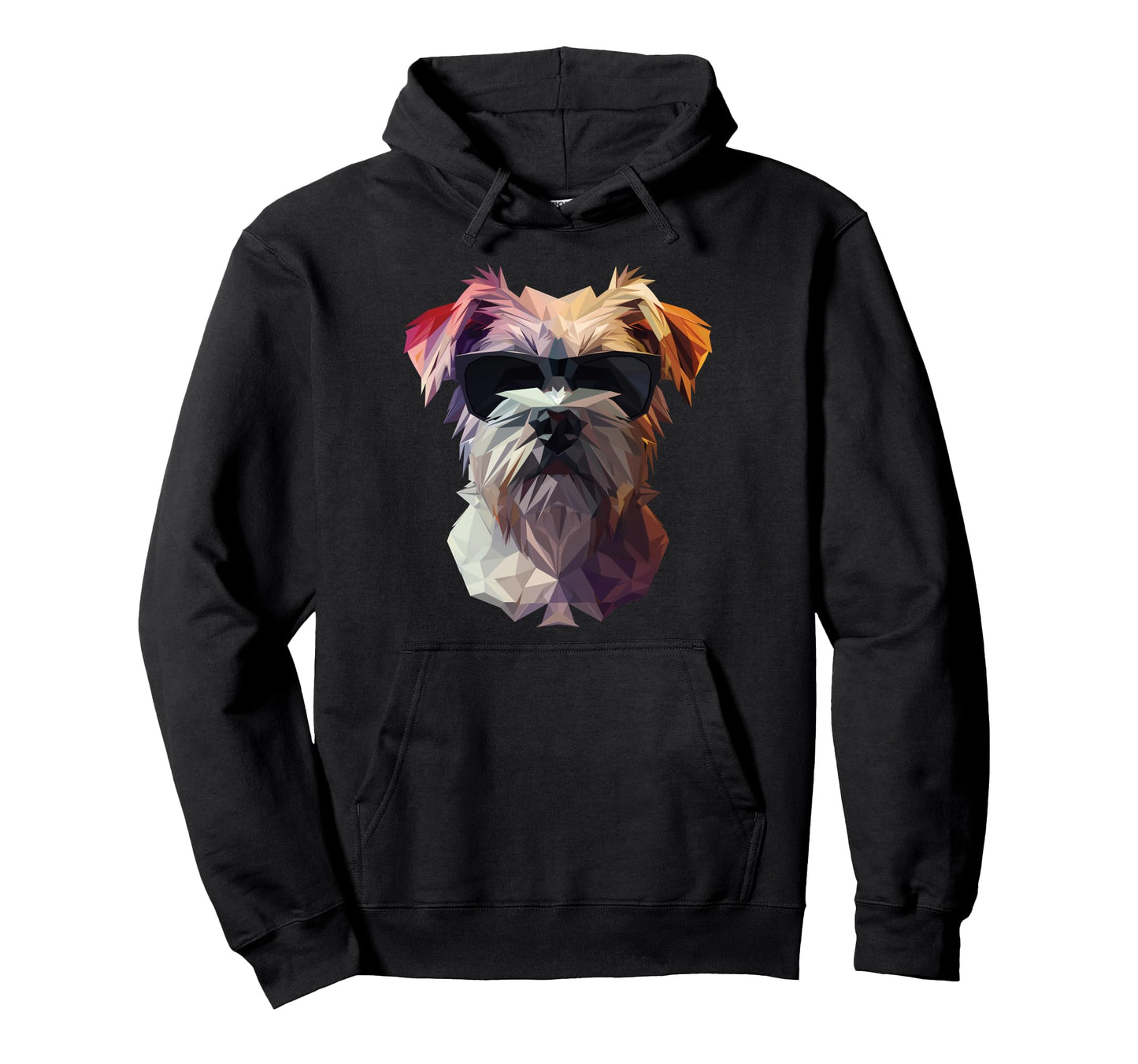 Dog Dad Mom Sunglasses Lowchen Hoodie - Streetwear Style Unisex - T-Shirt, Sweatshirt, Hoodie