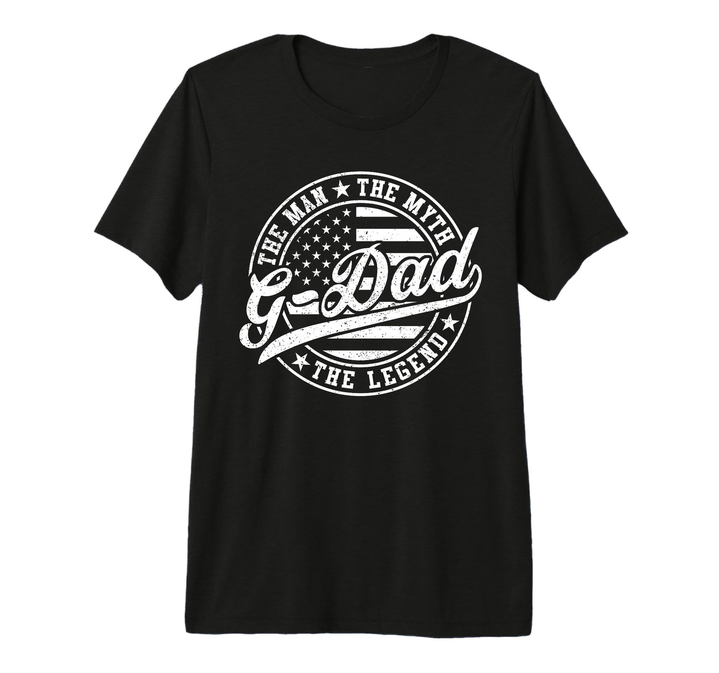 G Dad Myth Legend Funny Fathers Day T-Shirt - Aesthetic Graphic for Adults - T-Shirt, Sweatshirt, Hoodie