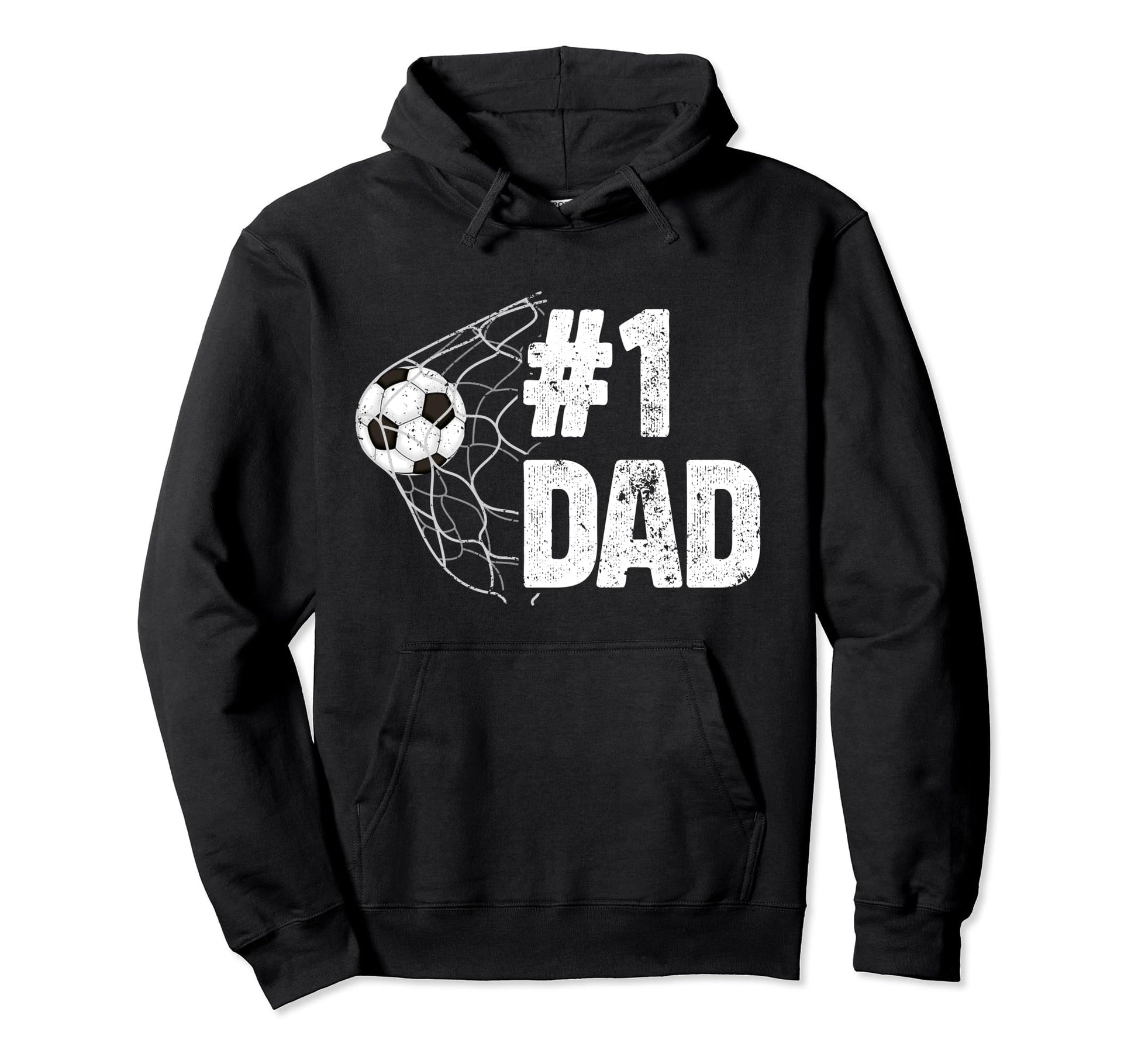 1 Dad Soccer Dad Soccer Player Dad Hoodie - Minimalist Print Men Women - T-Shirt, Sweatshirt, Hoodie