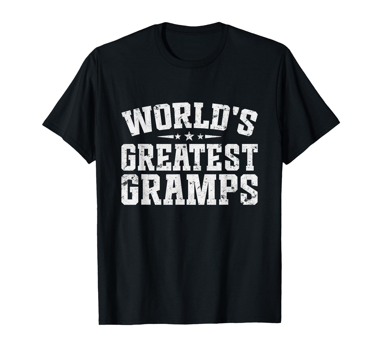 Worlds Greatest Gramps Fathers Day T-Shirt - Custom Art Print Men Women - T-Shirt, Sweatshirt, Hoodie