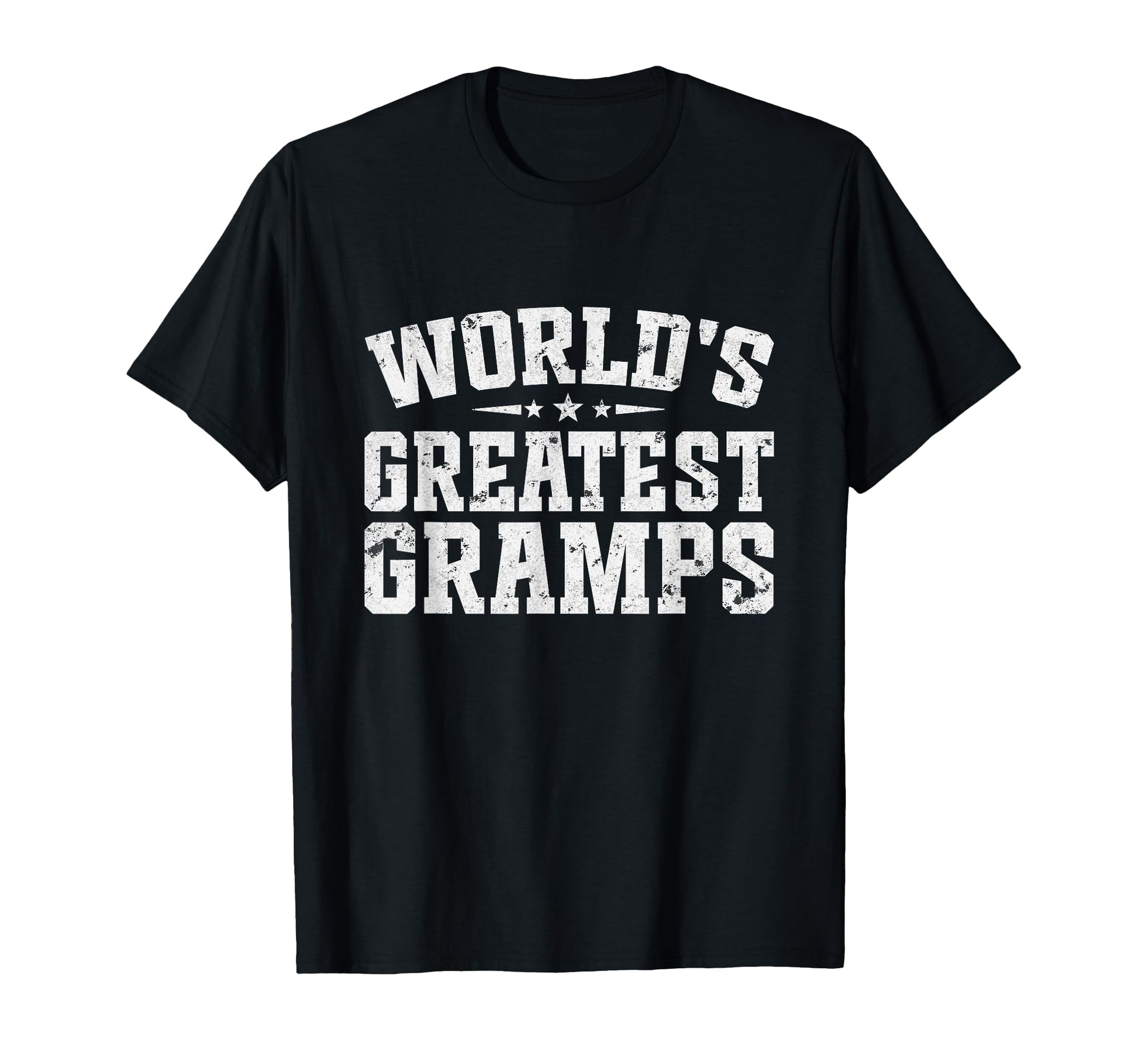 Worlds Greatest Gramps Fathers Day T-Shirt - Custom Art Print Men Women - T-Shirt, Sweatshirt, Hoodie