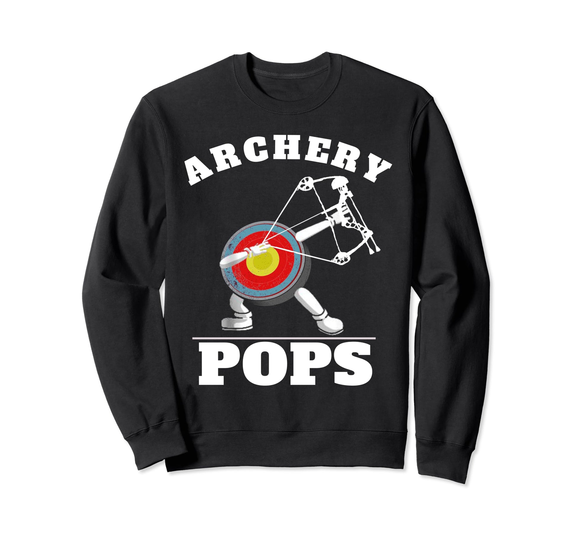 Funny Archers Fathers Day Pops Mens Sweatshirt - Aesthetic Graphic Unisex - T-Shirt, Sweatshirt, Hoodie