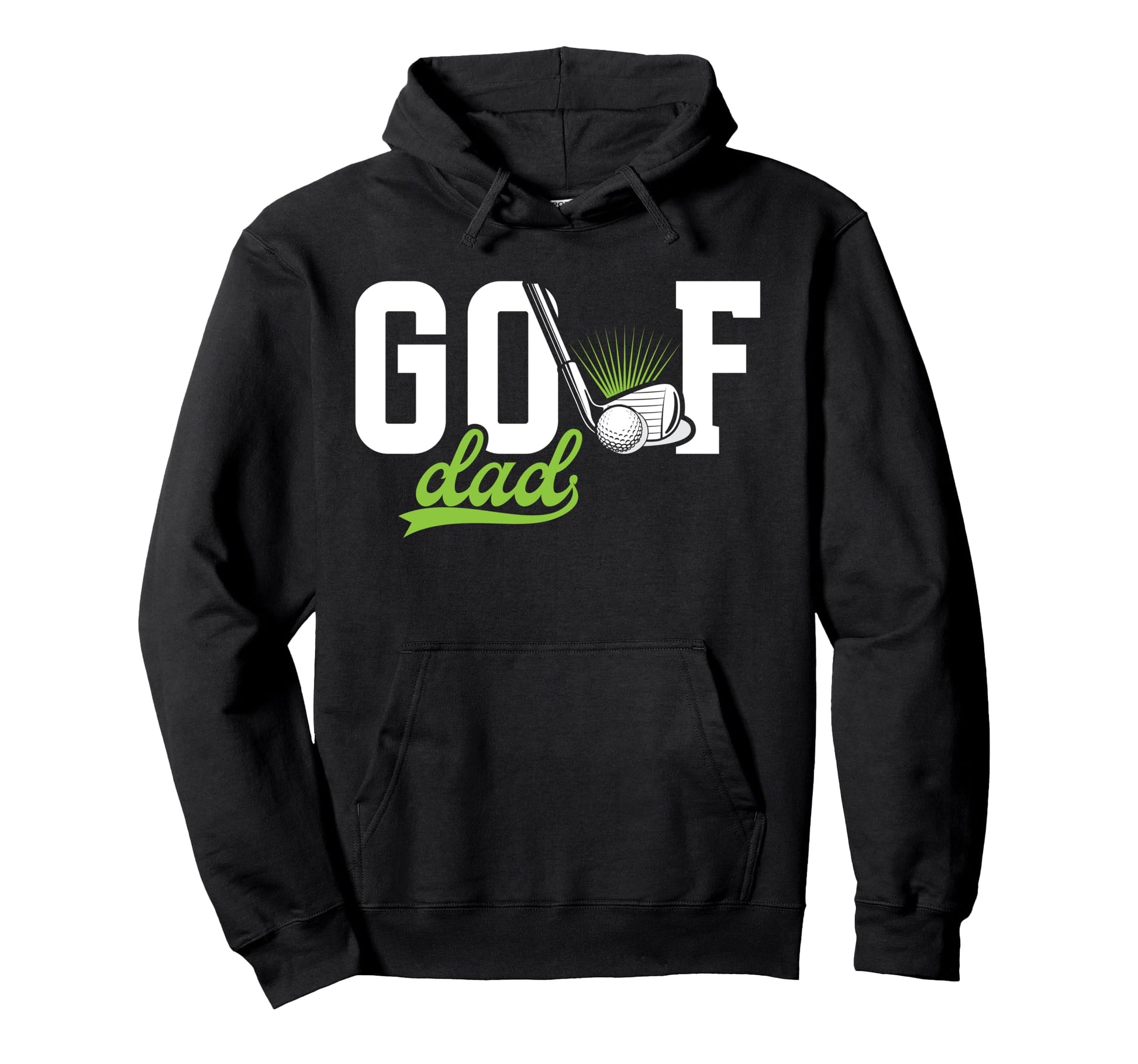 Golf Dad Golfer Dad Golf Player Dad Hoodie - Custom Art Print for Adults - T-Shirt, Sweatshirt, Hoodie