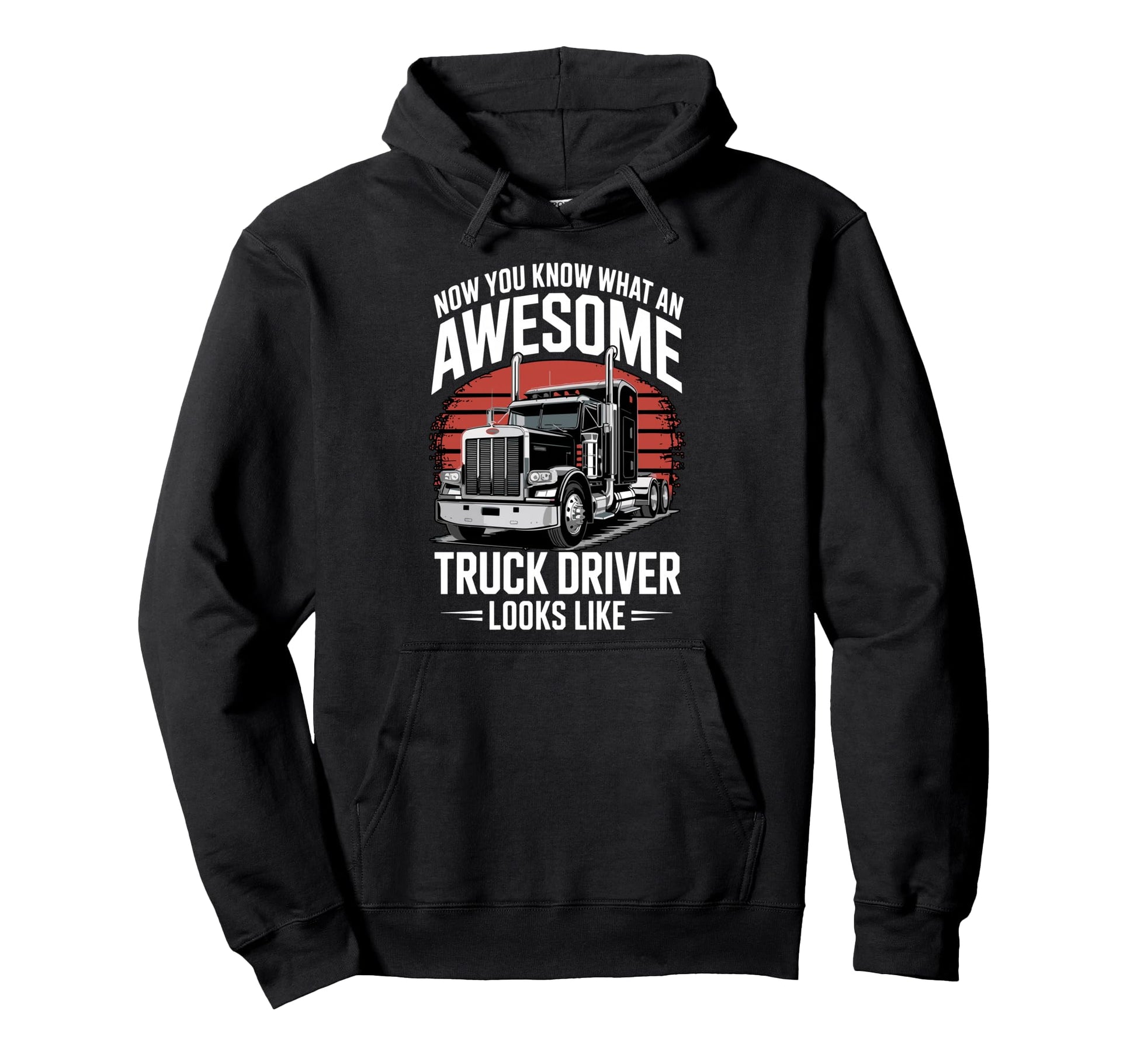 Best Truck Driver Art Dad Trucking Cdl Hoodie - Novelty Apparel Unisex - T-Shirt, Sweatshirt, Hoodie