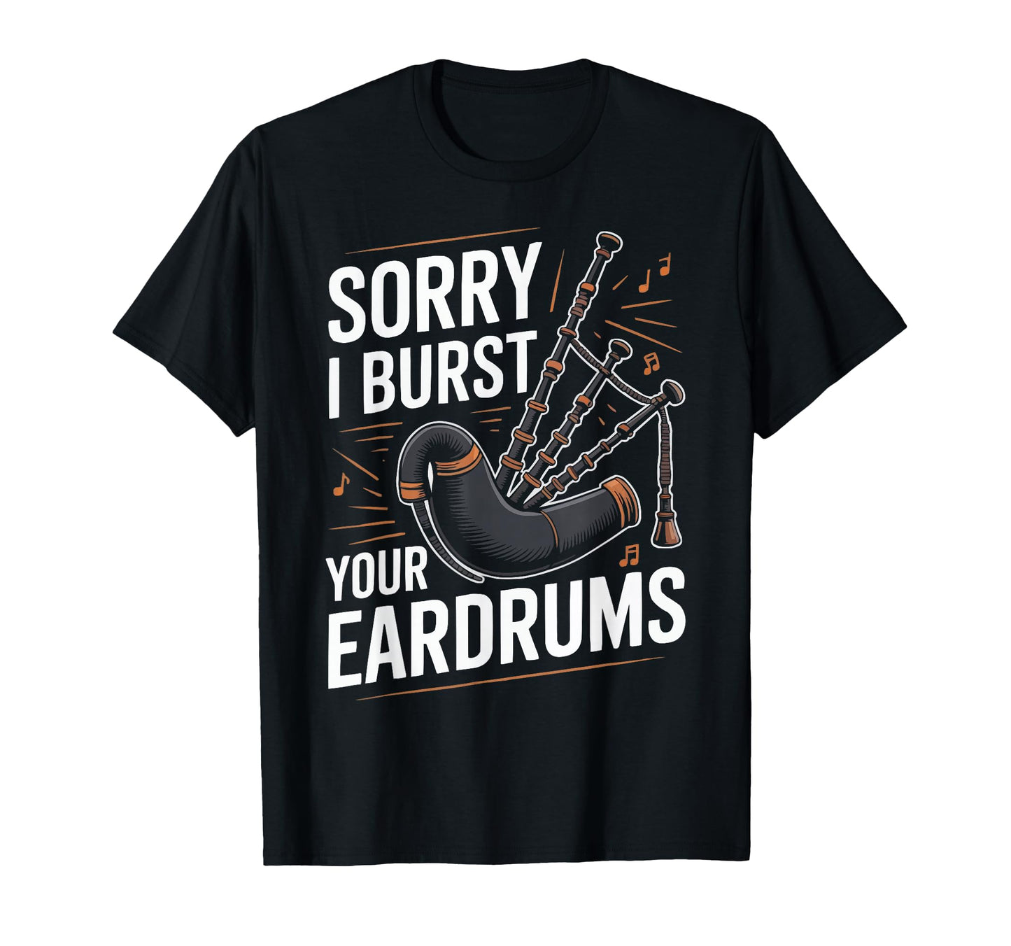 Bagpipe Player Musical Instrument T-Shirt - Aesthetic Graphic Unisex - T-Shirt, Sweatshirt, Hoodie