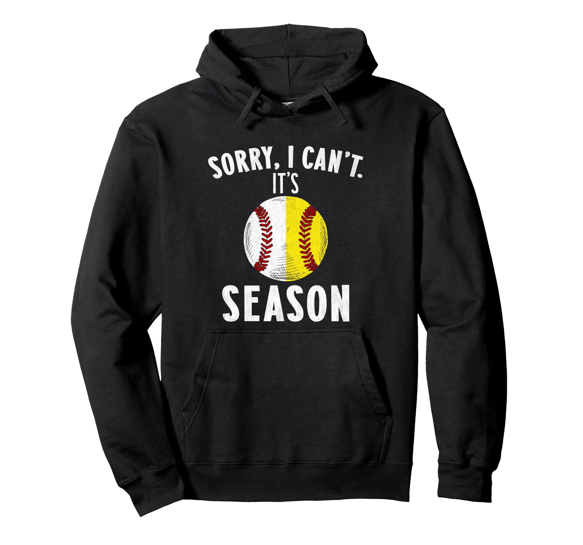 Softball Mom Baseball Sorry I Cant Its Hoodie - Streetwear Style Unisex - T-Shirt, Sweatshirt, Hoodie
