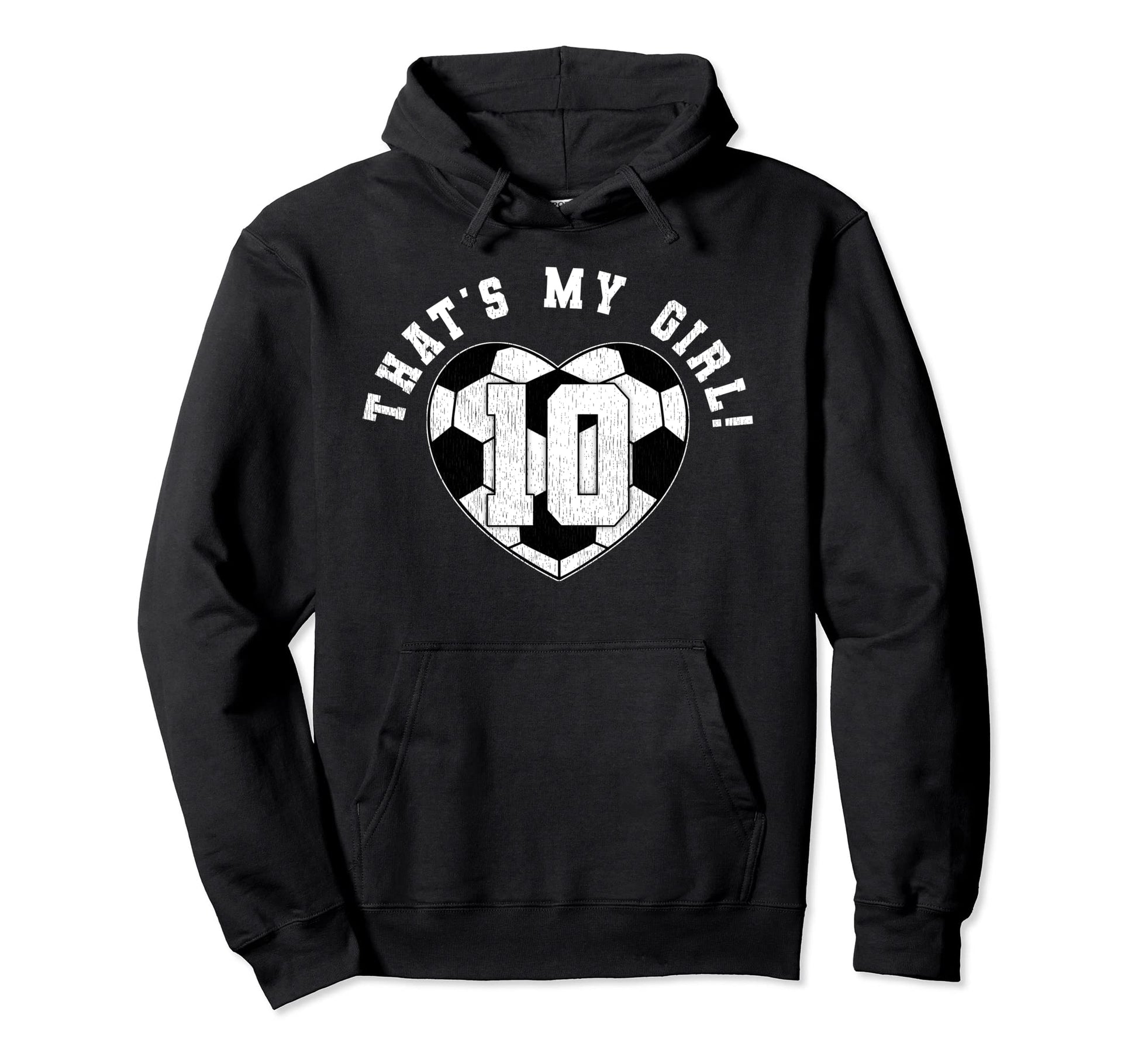 Thats My Soccer Player Mom Dad Jersey Hoodie - Minimalist Print for Adults - T-Shirt, Sweatshirt, Hoodie