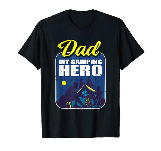 Camping Dad Fathers Day Hiking Camper T-Shirt - Streetwear Style Unisex - T-Shirt, Sweatshirt, Hoodie