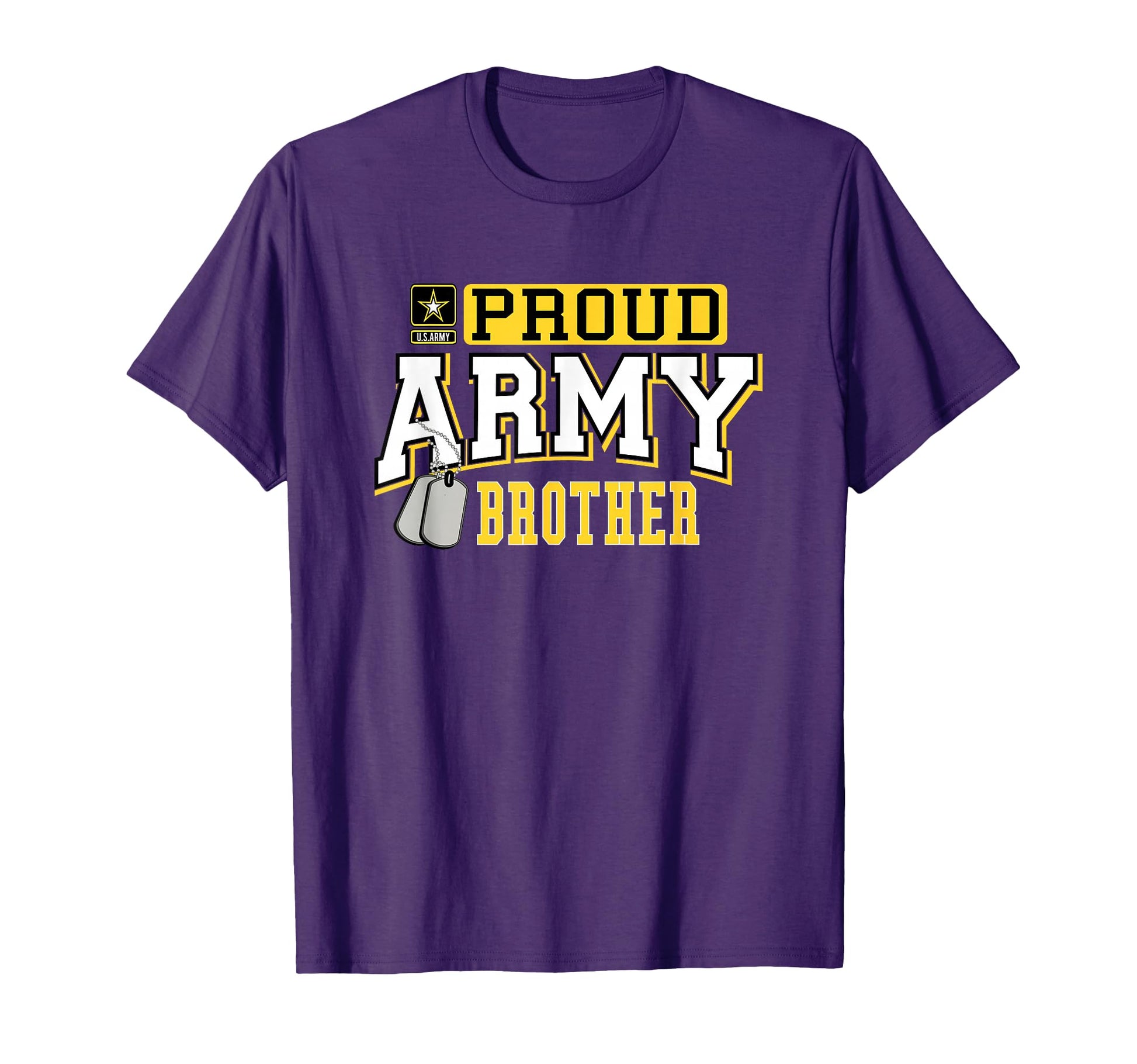 Proud Army Brother Military Pride T-Shirt - Trendy Graphic for Adults - T-Shirt, Sweatshirt, Hoodie