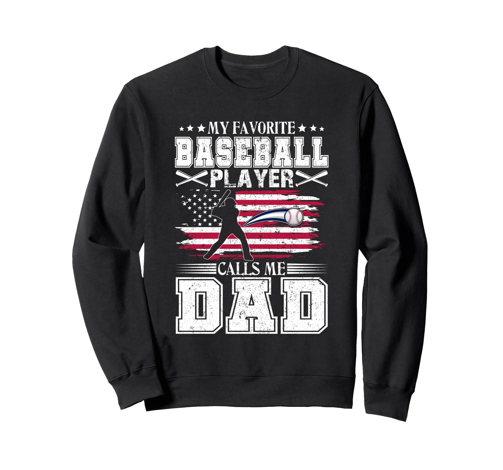 My Favorite Baseball Player Calls Sweatshirt - Trendy Graphic for Adults - T-Shirt, Sweatshirt, Hoodie