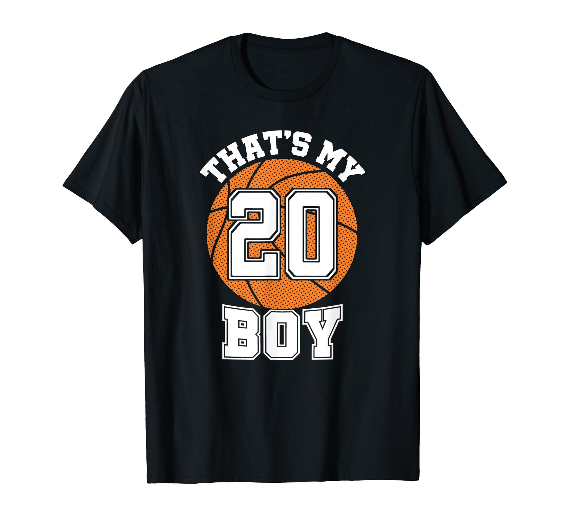 Number Twenty Thats My 20 Basketball Mom T-Shirt - Custom Art Print Unisex - T-Shirt, Sweatshirt, Hoodie