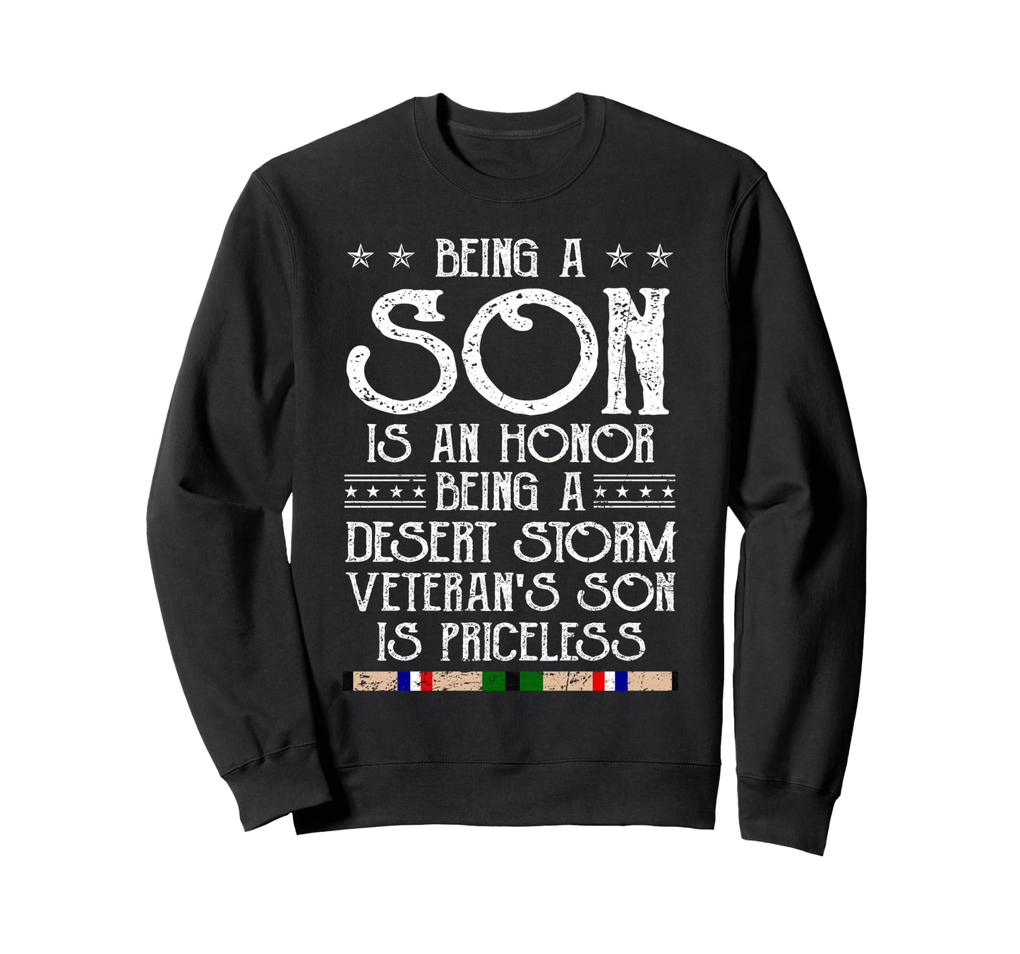 Proud Desert Storm Veteran Son Gulf Sweatshirt - Fun Novelty Design Unisex - T-Shirt, Sweatshirt, Hoodie