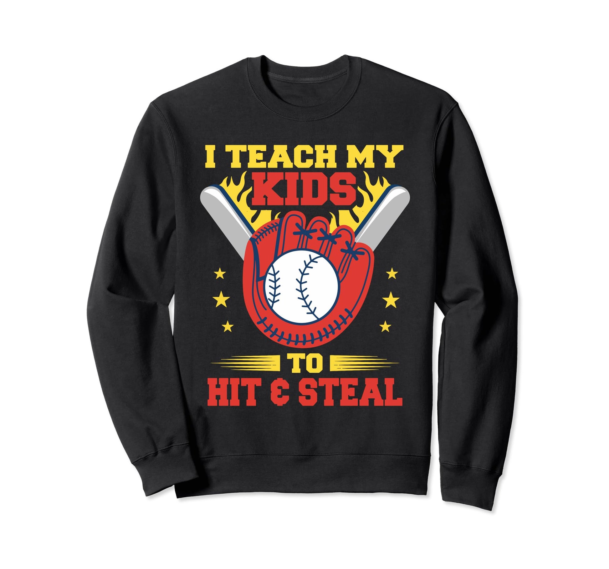Funny Baseball Dad Tees Baseball T-Shirt - Novelty Apparel Men Women - T-Shirt, Sweatshirt, Hoodie