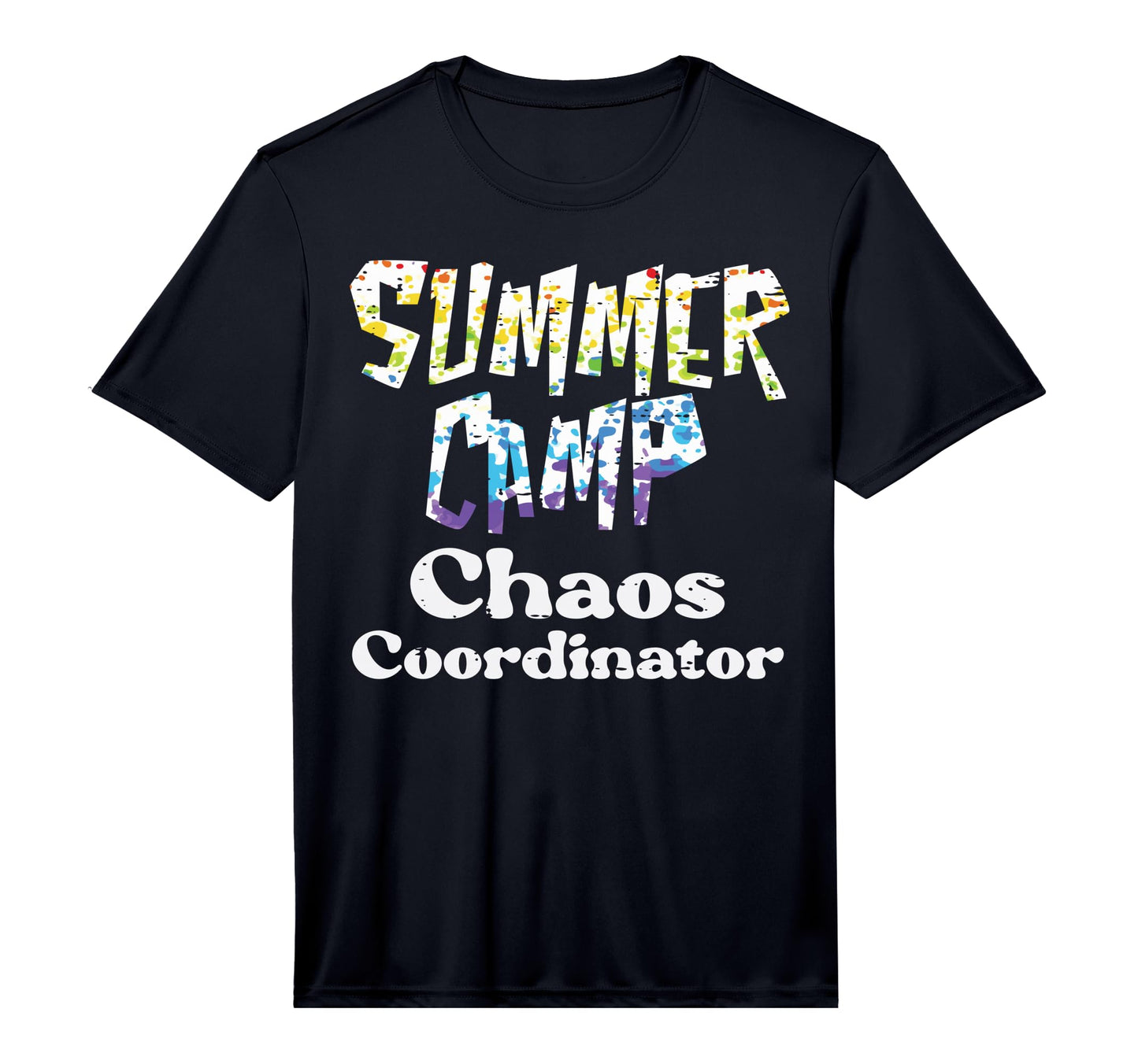 Summer Camp Chaos Coordinator Camping T-Shirt - Novelty Apparel for Adults - T-Shirt, Sweatshirt, Hoodie