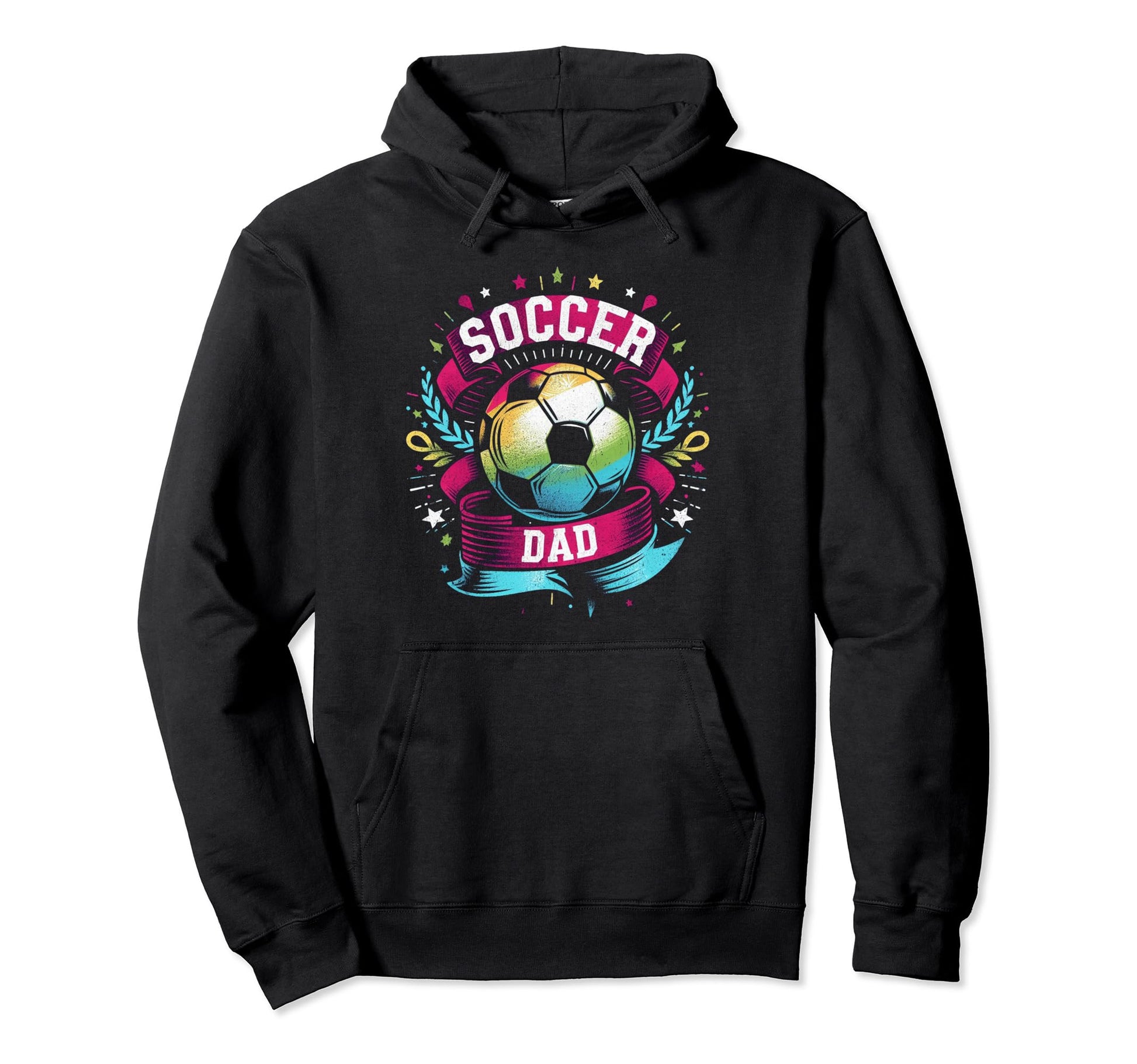 Soccer Dad Family Matching Dad Hoodie - Custom Art Print for Adults - T-Shirt, Sweatshirt, Hoodie