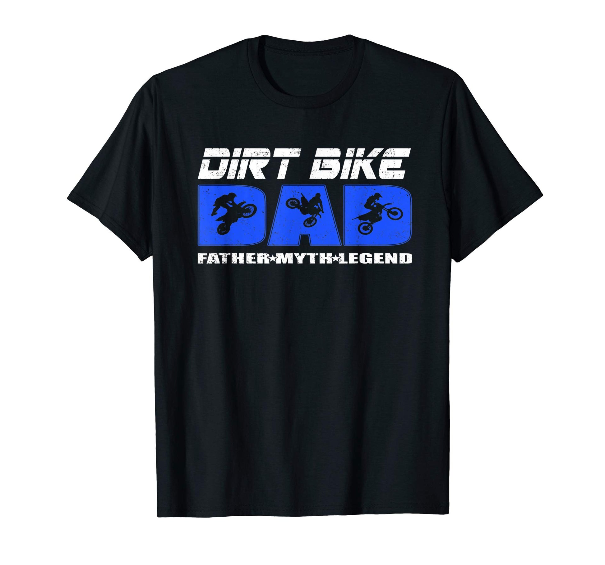 Dirt Bike Dad Motocross Father T-Shirt - Minimalist Print for Adults - T-Shirt, Sweatshirt, Hoodie