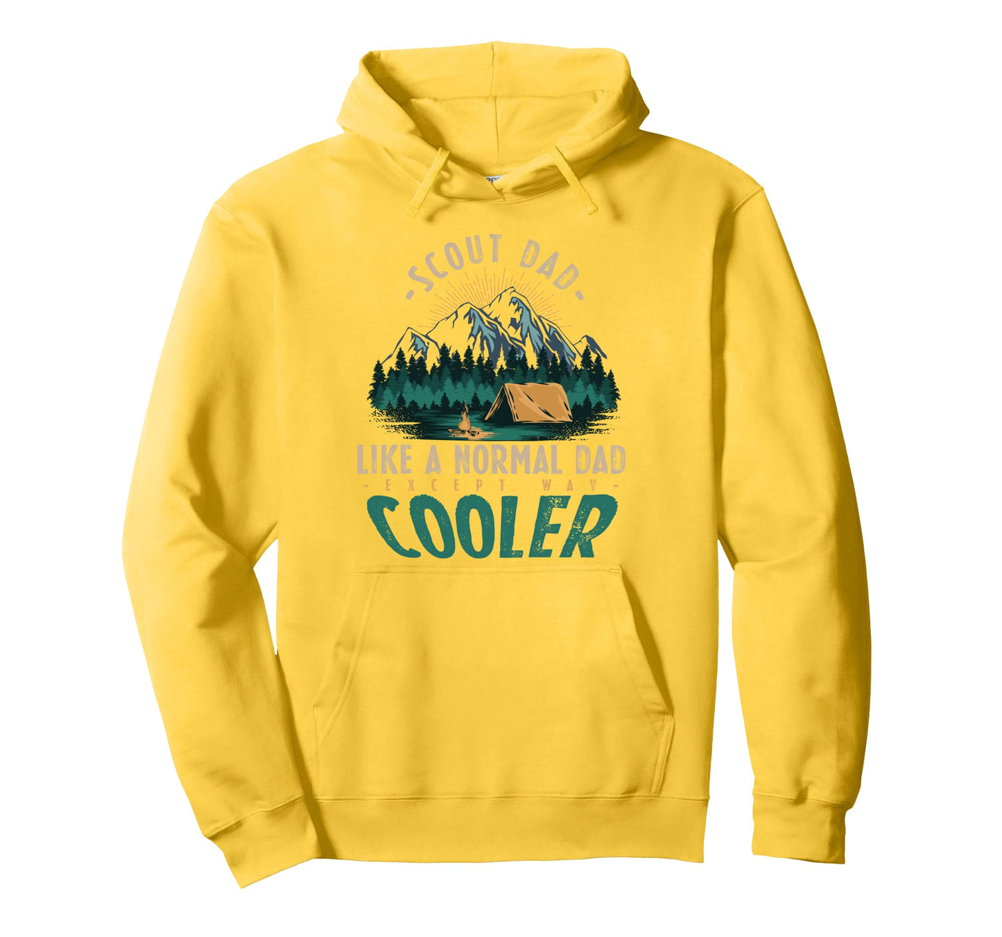 Scouting Fathers Day Scout Leader Hoodie - Casual Everyday Wear for Adults - T-Shirt, Sweatshirt, Hoodie