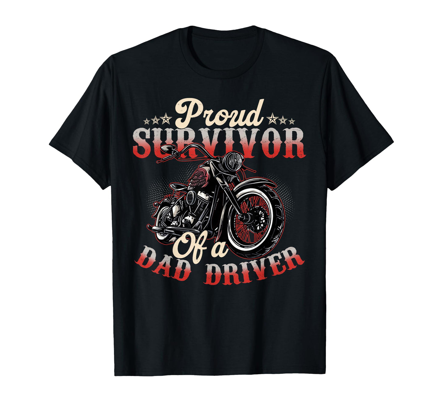 Proud Survivor Bad Driver Funny T-Shirt - Graphic Print for Adults - T-Shirt, Sweatshirt, Hoodie