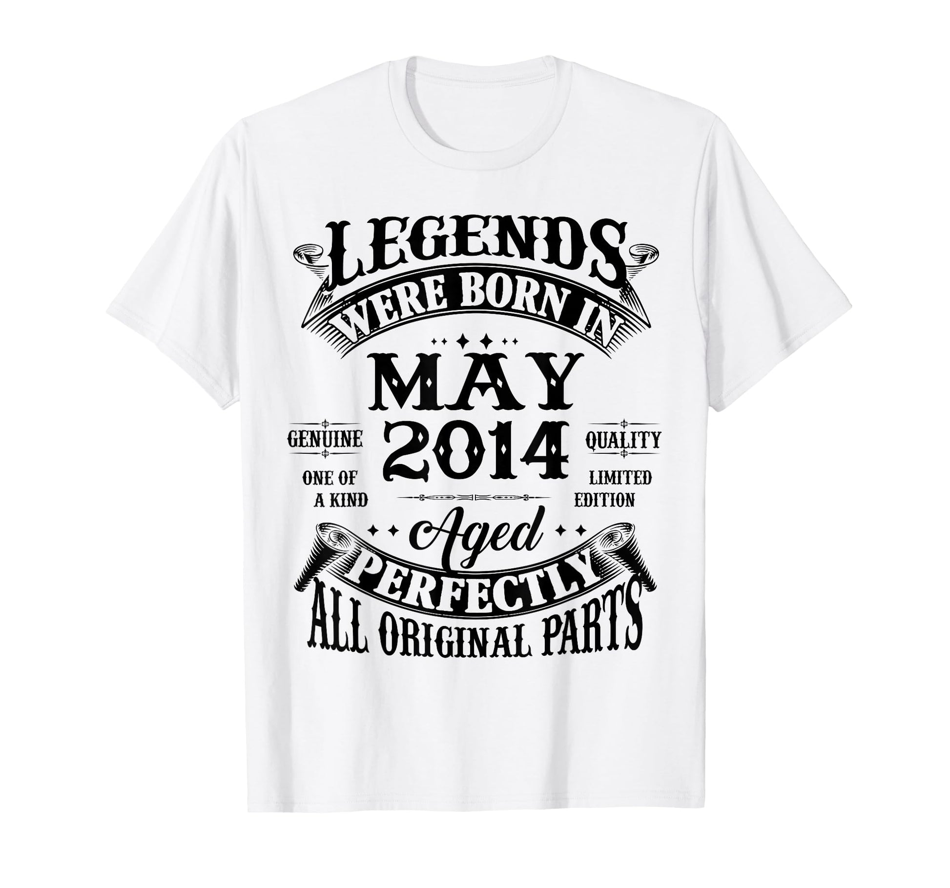12Th Birthday Gift Legend Born May T-Shirt - Trendy Graphic for Adults - T-Shirt, Sweatshirt, Hoodie