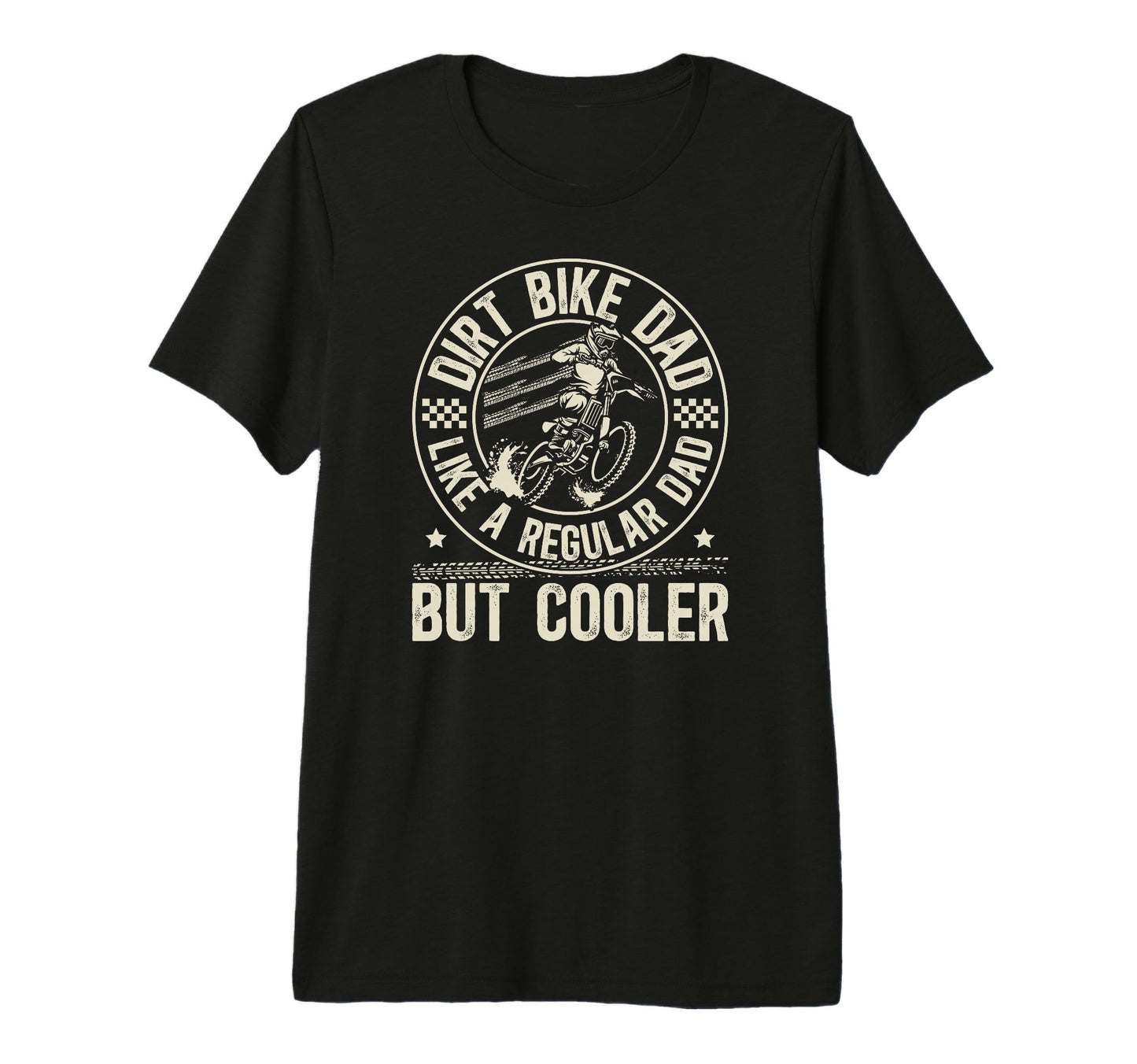 Mens Dirt Bike Dad Dirt Biker Father T-Shirt - Trendy Graphic Men Women - T-Shirt, Sweatshirt, Hoodie