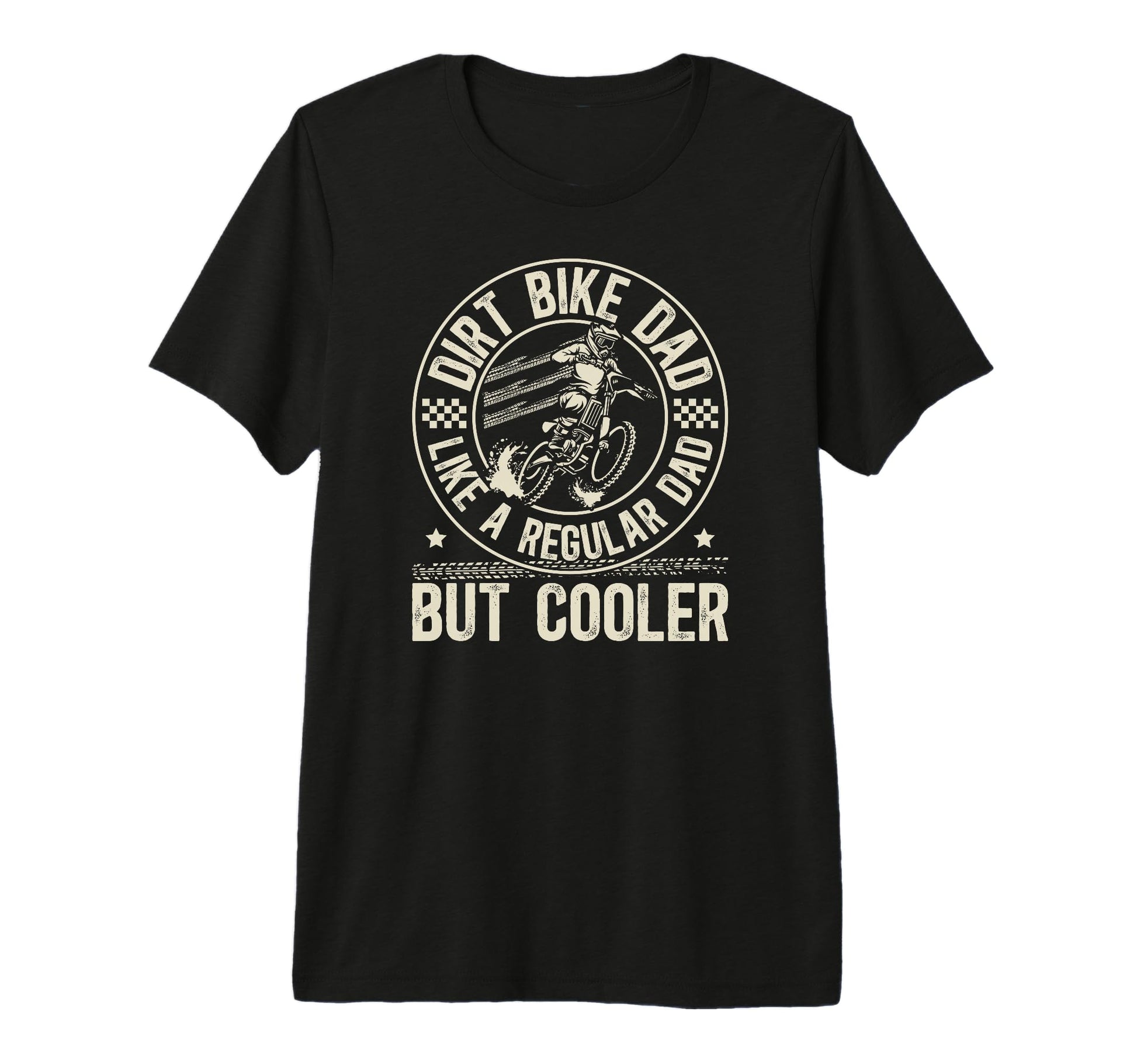 Mens Dirt Bike Dad Dirt Biker Father T-Shirt - Trendy Graphic Men Women - T-Shirt, Sweatshirt, Hoodie