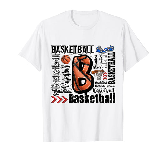 Basketball Player Mom Dad Sister T-Shirt - Fun Novelty Design for Adults - T-Shirt, Sweatshirt, Hoodie