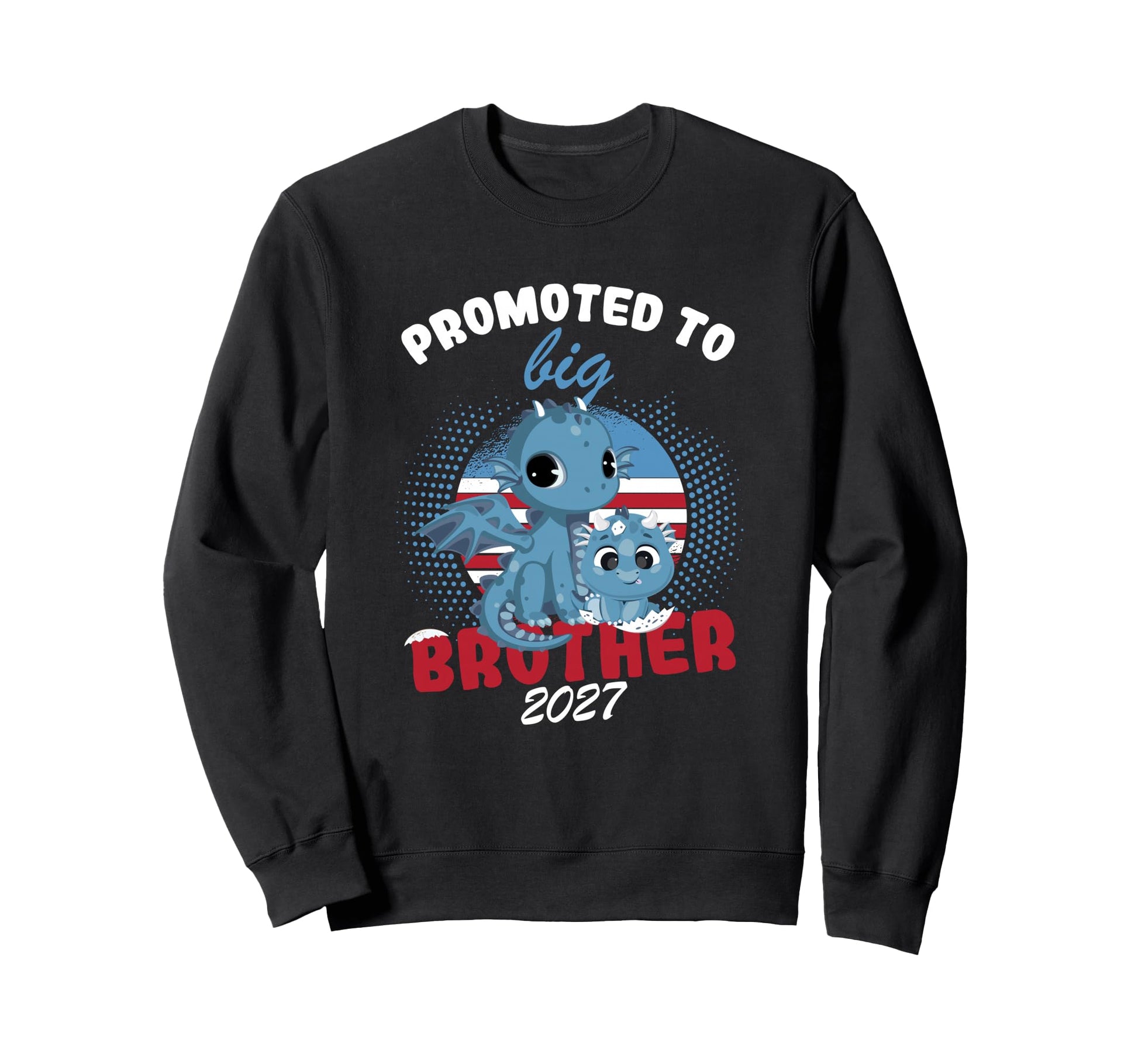 Promoted To Big Brother 2027 Sweatshirt - Novelty Apparel for Adults - T-Shirt, Sweatshirt, Hoodie