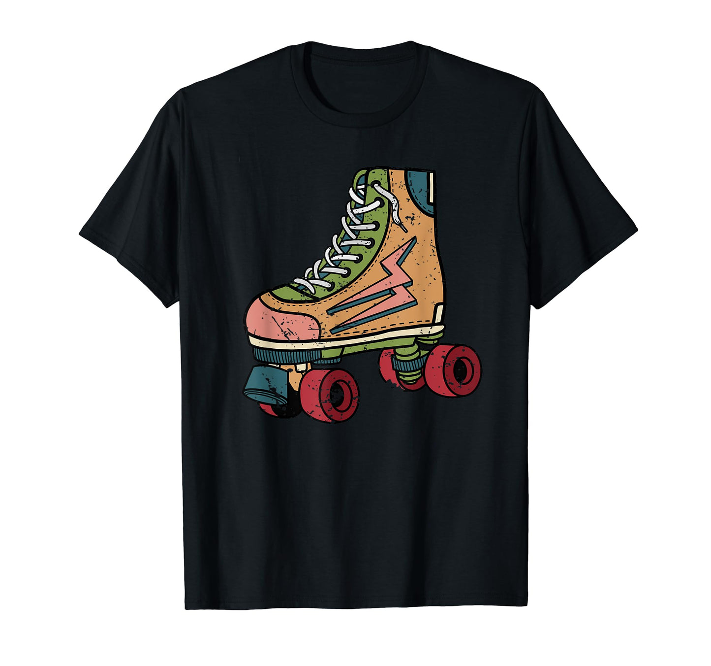 Roller Skating Art 80S Roller Derby T-Shirt - Trendy Graphic Unisex - T-Shirt, Sweatshirt, Hoodie