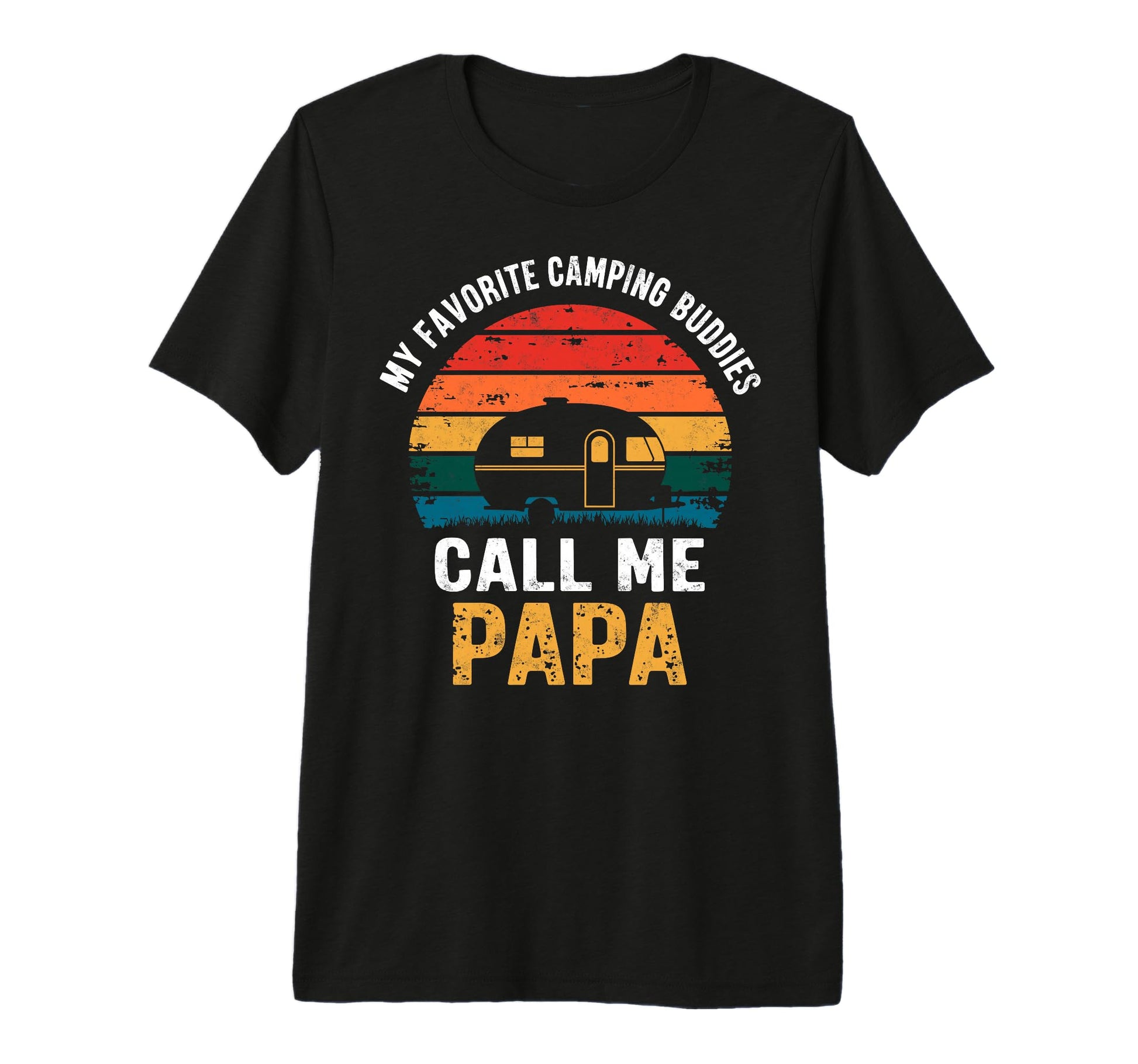 My Favorite Camping Buddies Call Me Papa T-Shirt - Graphic Print Men Women - T-Shirt, Sweatshirt, Hoodie