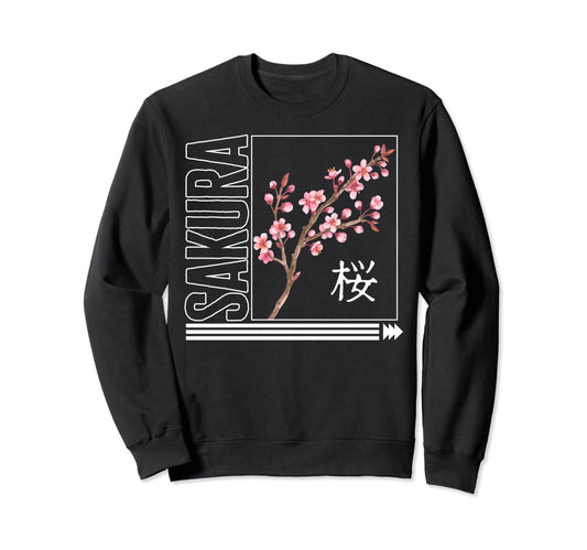 Cherry Blossom Festival Sakura Sweatshirt - Novelty Apparel for Adults - T-Shirt, Sweatshirt, Hoodie