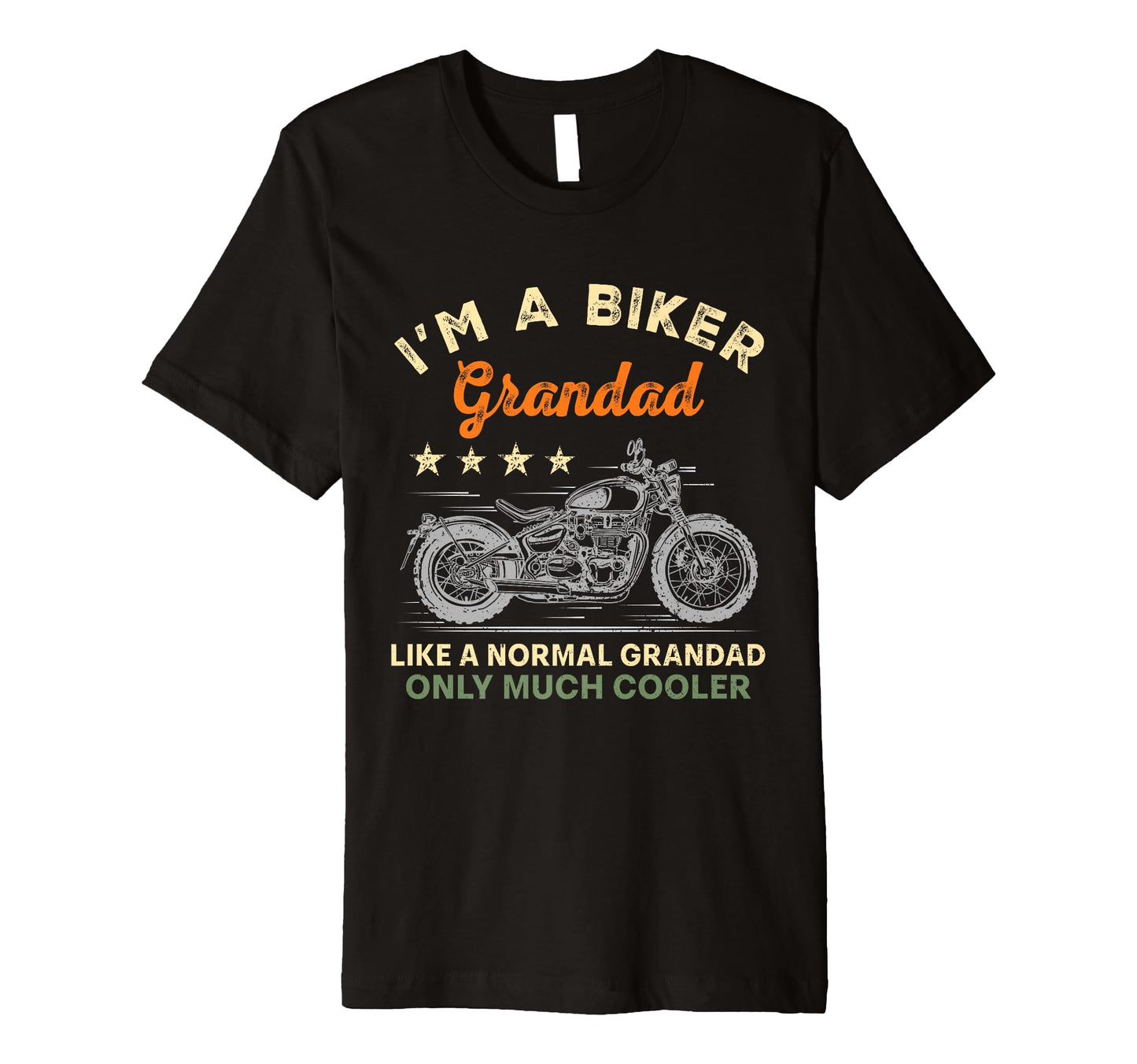 Mens Im Biker Grandad Motorcycle Rider T-Shirt - Trendy Graphic for Adults - T-Shirt, Sweatshirt, Hoodie