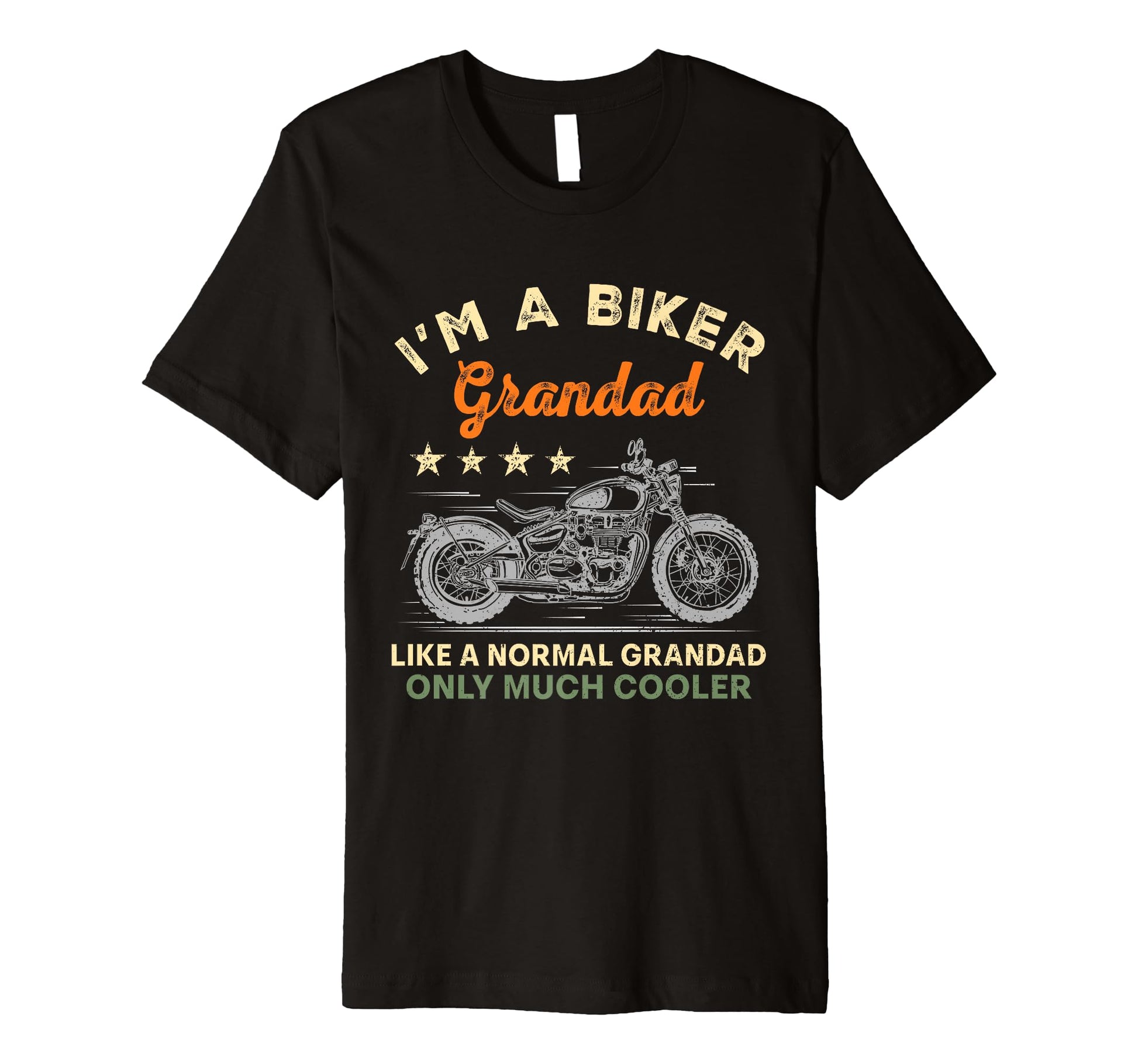 Mens Im Biker Grandad Motorcycle Rider T-Shirt - Trendy Graphic for Adults - T-Shirt, Sweatshirt, Hoodie