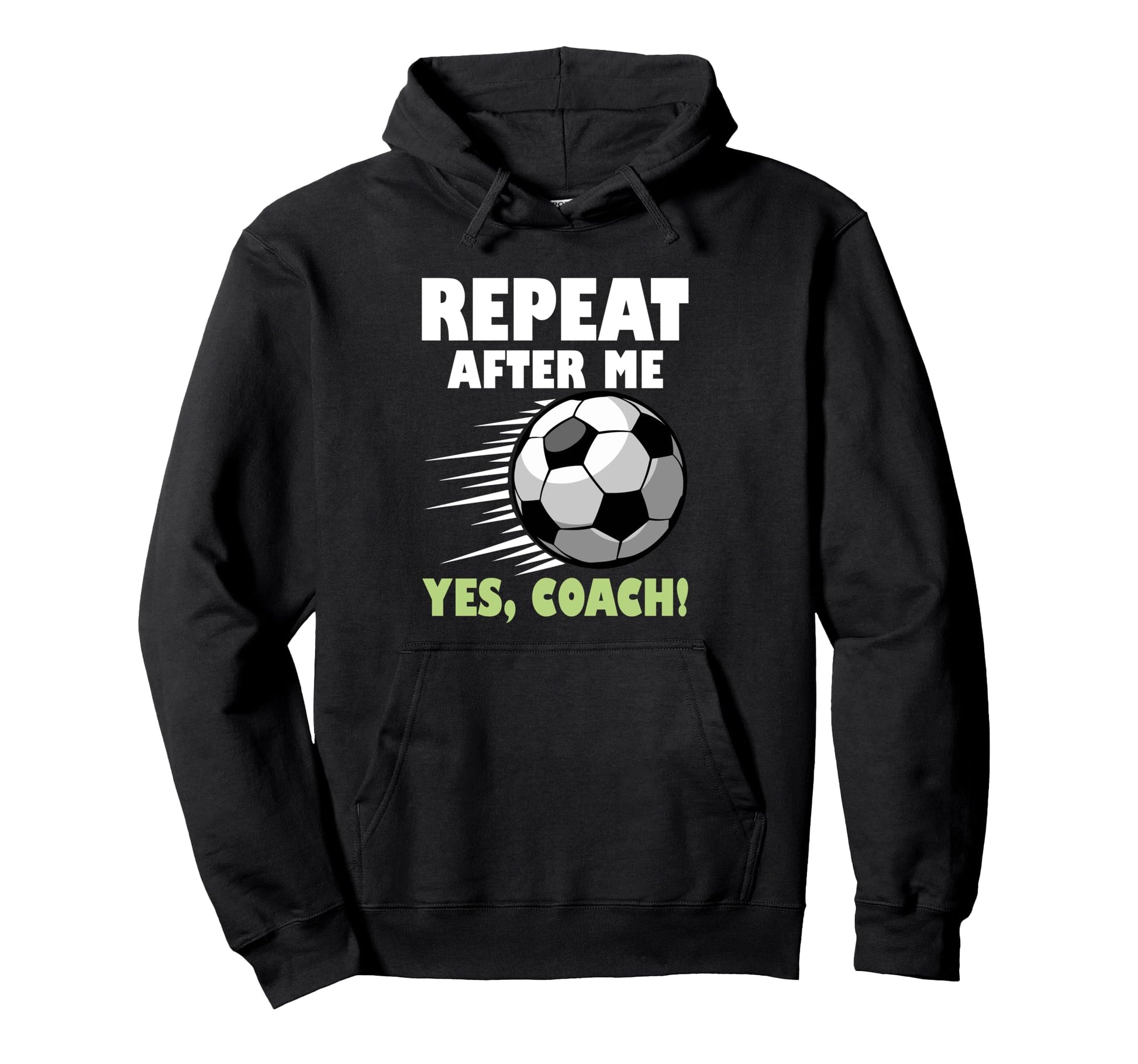 Coaching Soccer Dad Coach Soccer Coach Hoodie - Trendy Graphic for Adults - T-Shirt, Sweatshirt, Hoodie