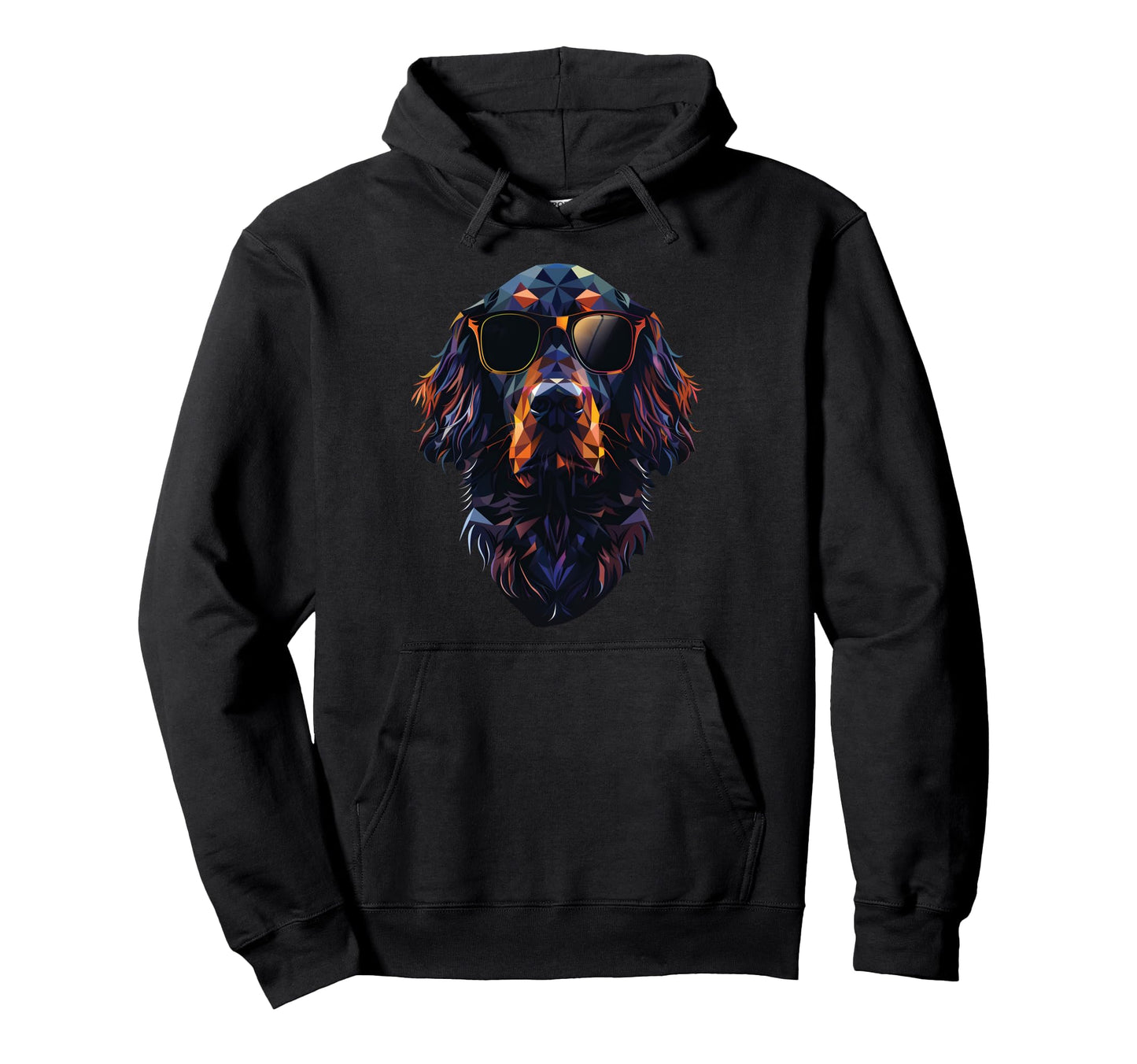Dog Dad Mom Sunglasses Gordon Setter Hoodie - Unique Graphic Unisex - T-Shirt, Sweatshirt, Hoodie