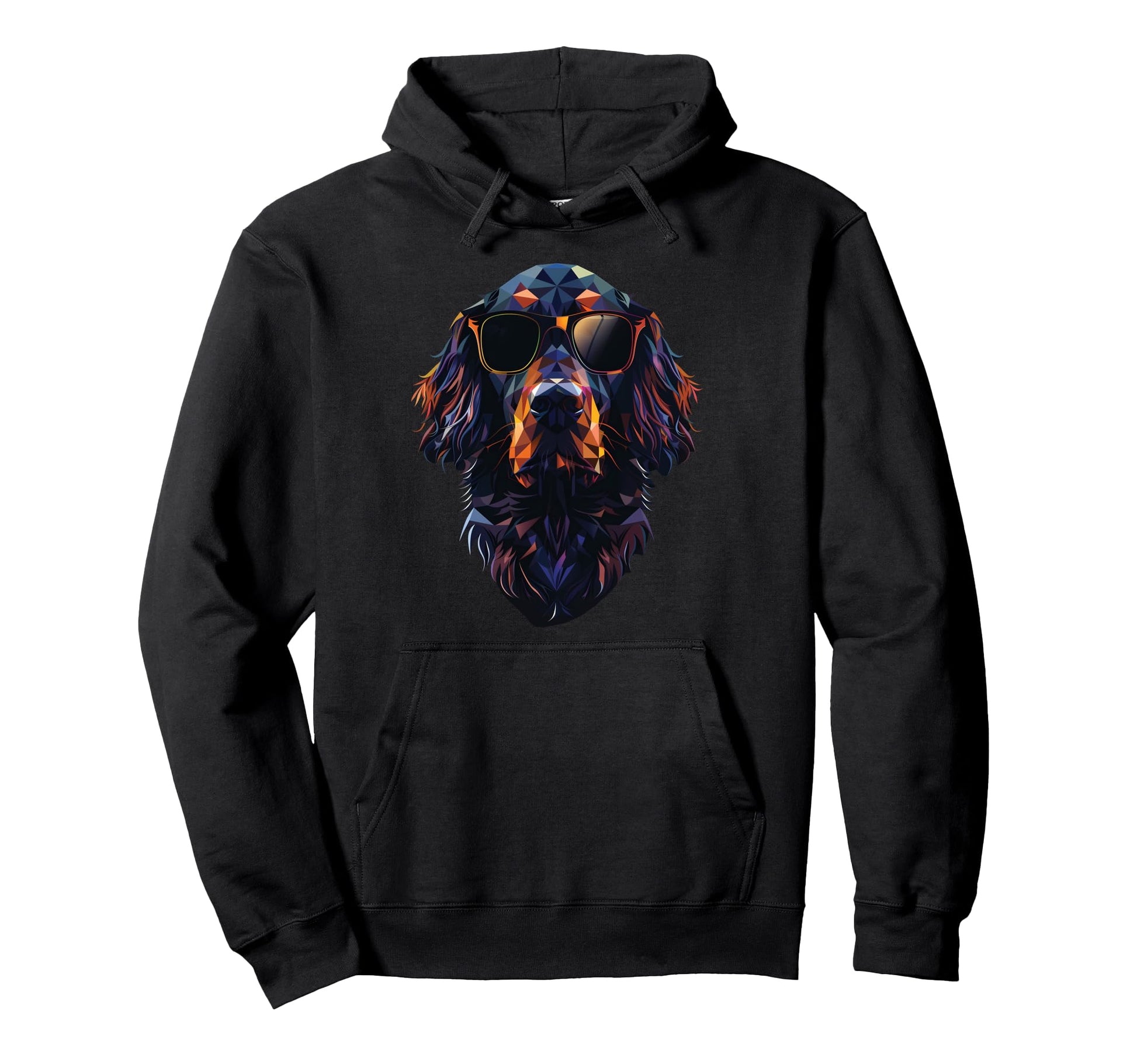 Dog Dad Mom Sunglasses Gordon Setter Hoodie - Unique Graphic Unisex - T-Shirt, Sweatshirt, Hoodie
